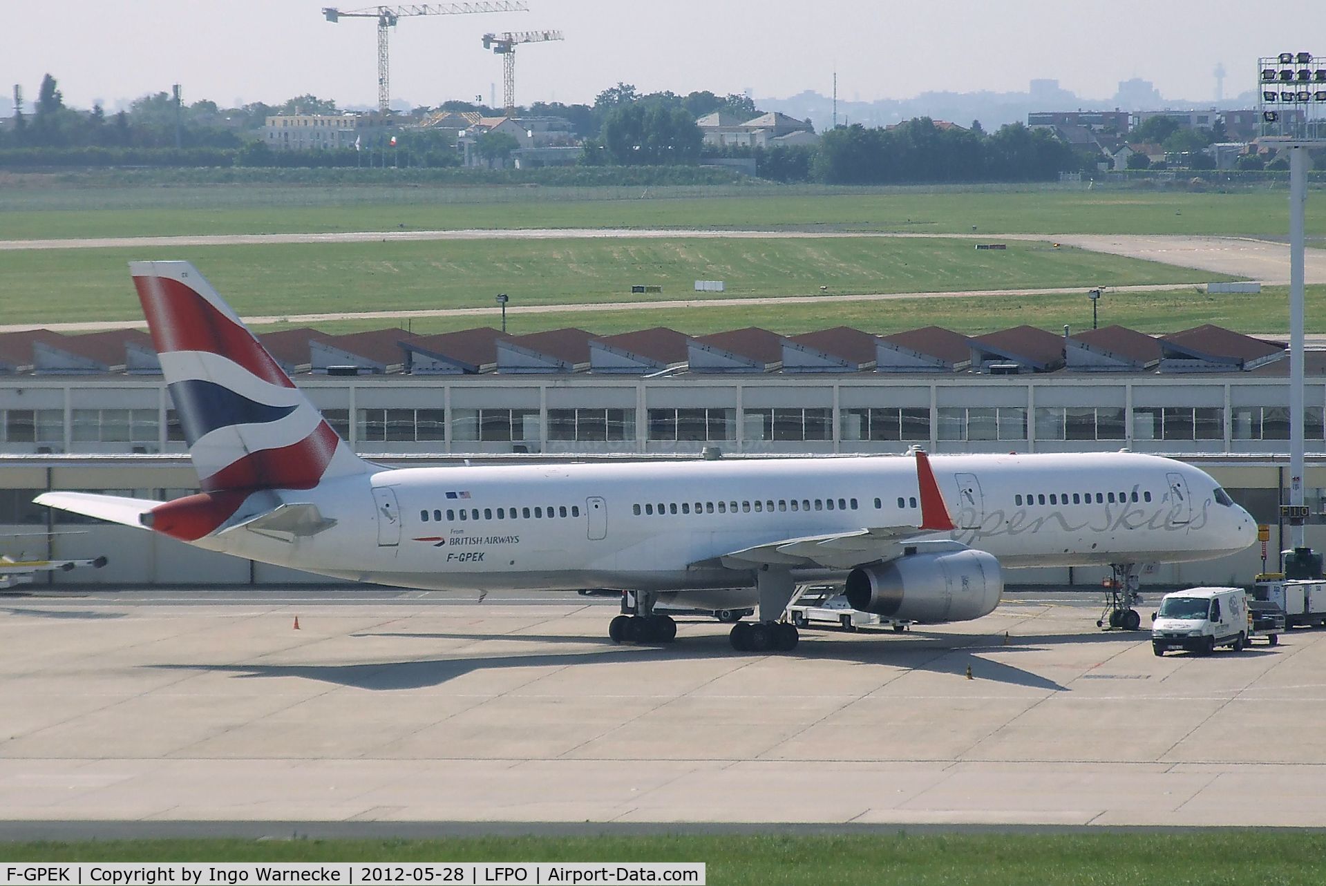 F-GPEK, 1995 Boeing 757-236 C/N 25808, Boeing 757-236 of British Airways open skies at Paris-Orly airport