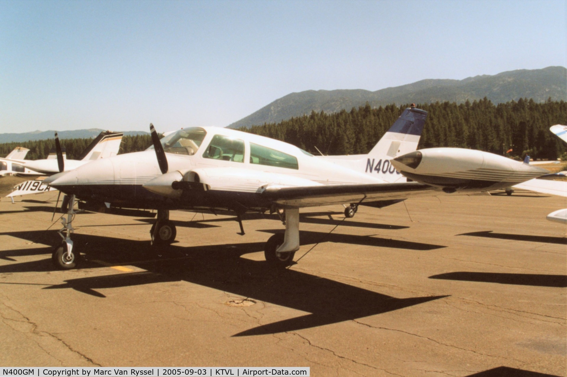 N400GM, 1974 Cessna T310Q C/N 310Q1000, At Tahoe Air Fest 2005.