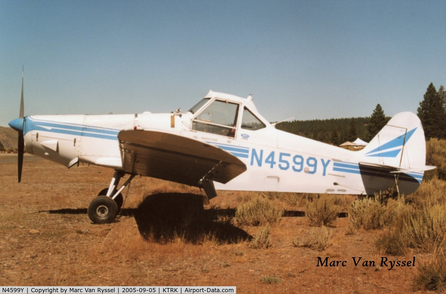 N4599Y, 1967 Piper PA-25-235 C/N 25-4291, N4599Y at Truckee.