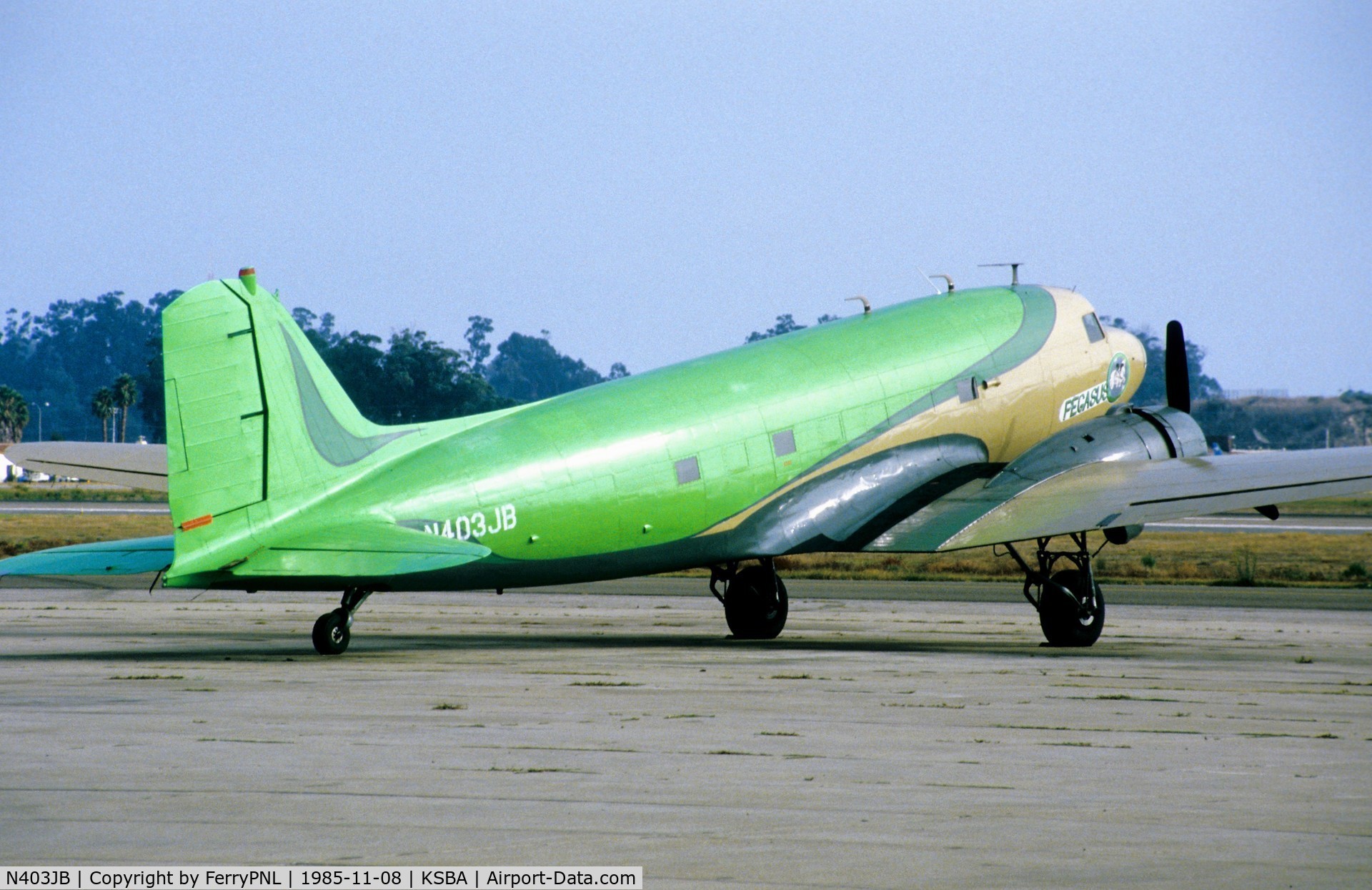 N403JB, 1945 Douglas DC3C-R-1830-90C (C-47B) C/N 16944/34203, Atorie  DC3