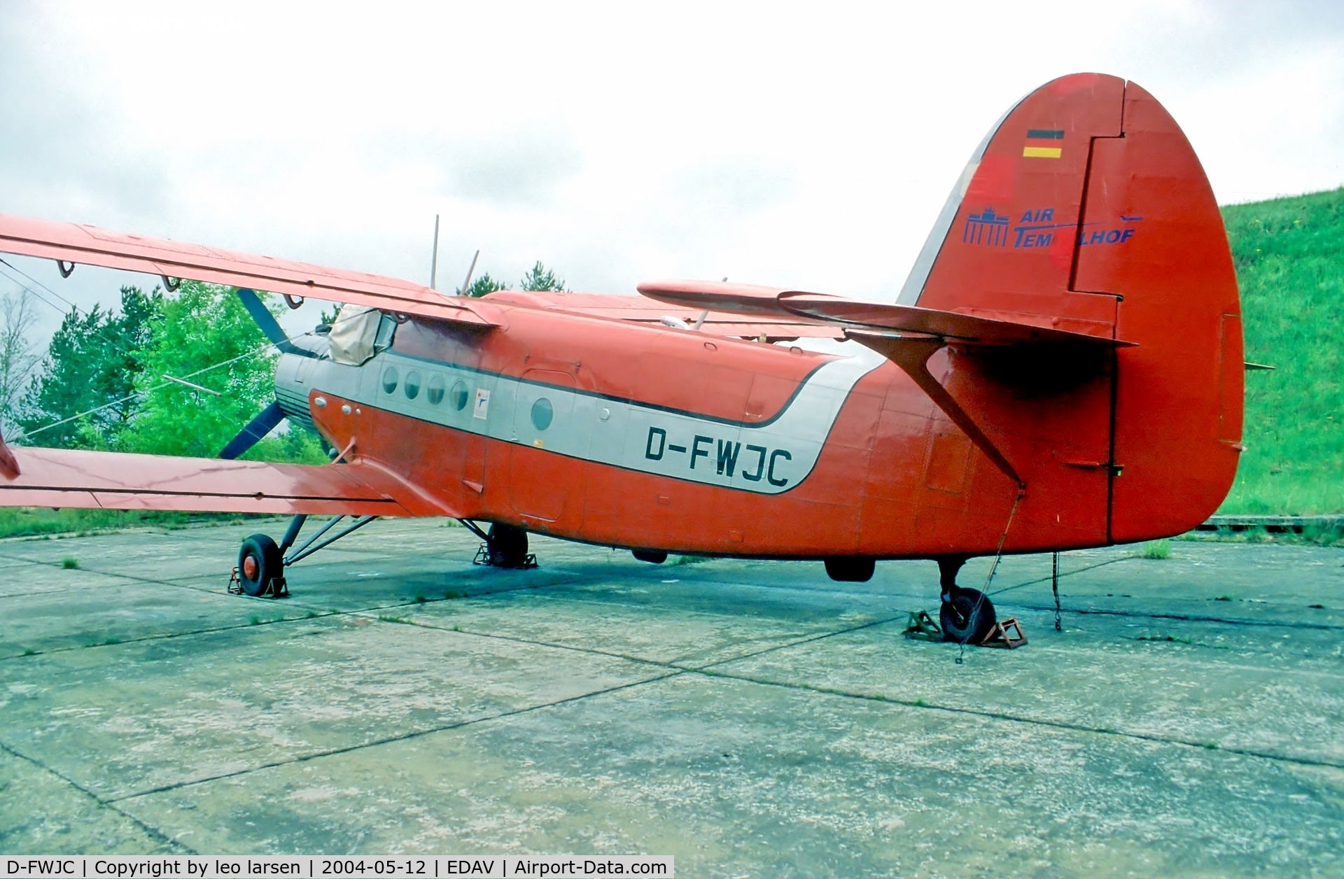 D-FWJC, 1968 PZL-Mielec AN-2TD C/N 1G86-50, Finow 12.5.2004
