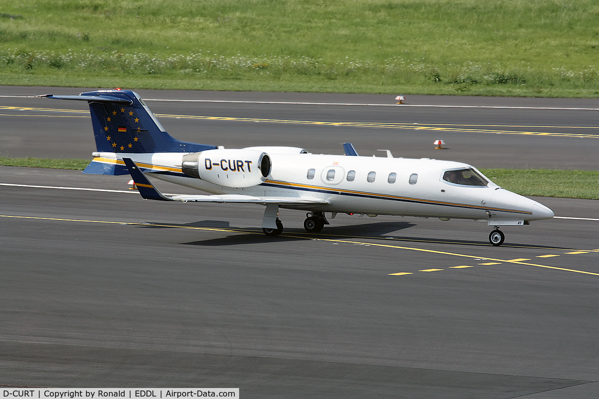 D-CURT, 1991 Learjet 31A C/N 31A-042, at dus