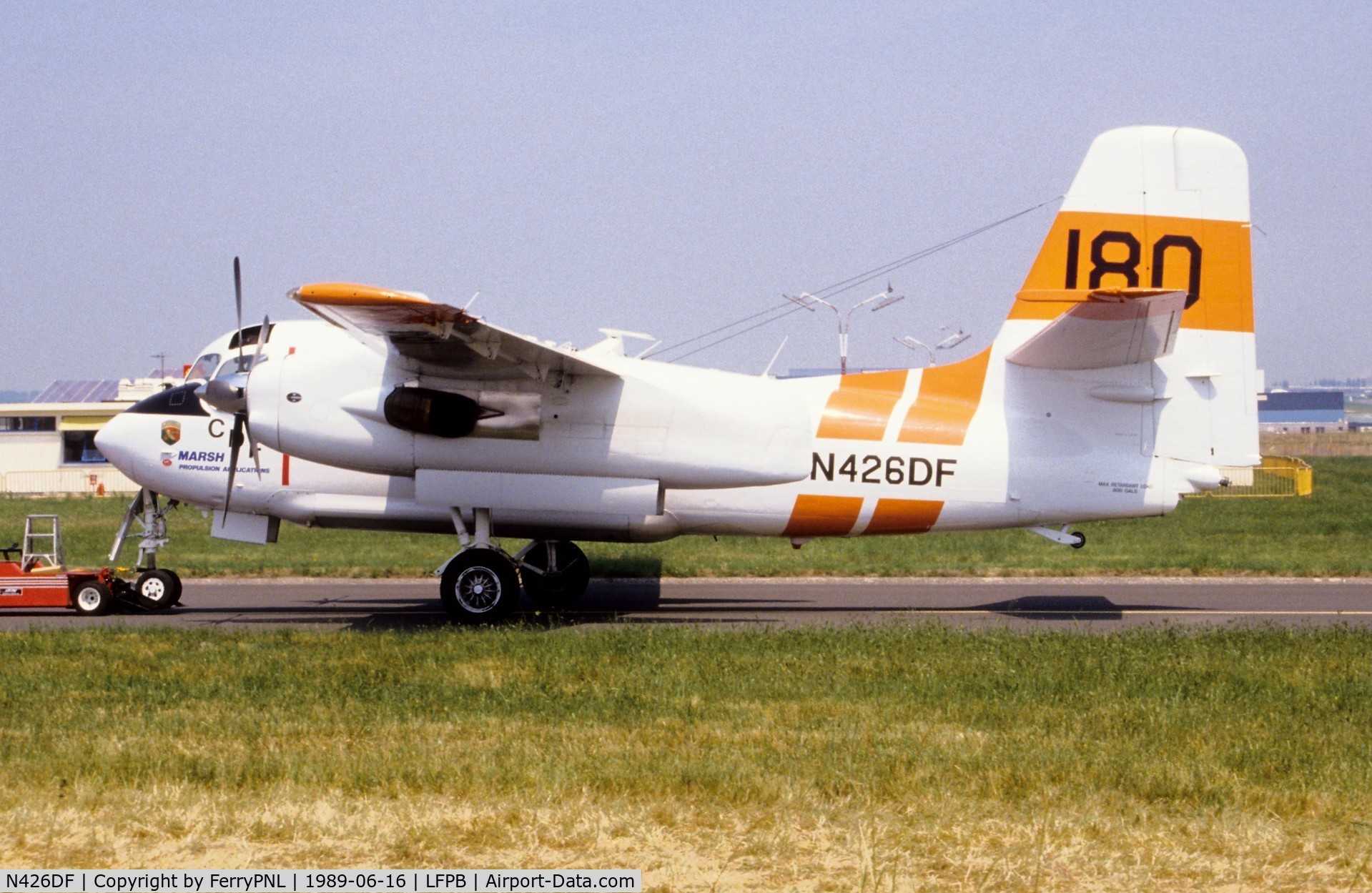 N426DF, 1999 Marsh Aviation S-2F3AT C/N 152824, Grumman Tracker in Paris