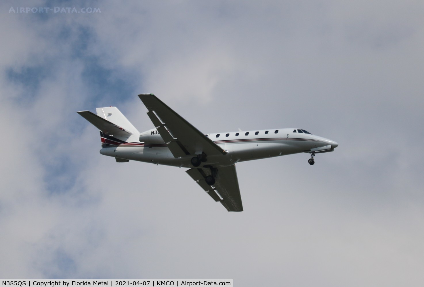 N385QS, 2006 Cessna 680 Citation Sovereign C/N 680-0115, MCO Spotting 2021