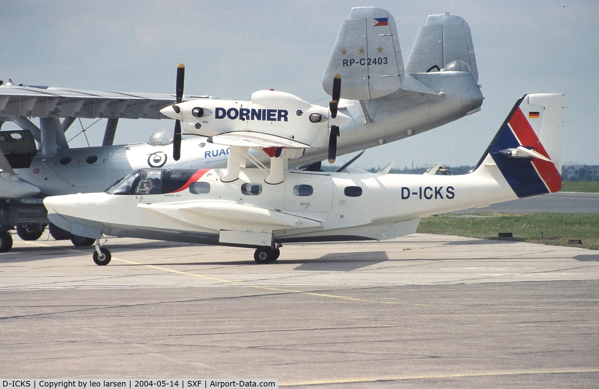 D-ICKS, 1985 Dornier CD-2 Seastar C/N 1002, Berlin ILA 14.5.2004