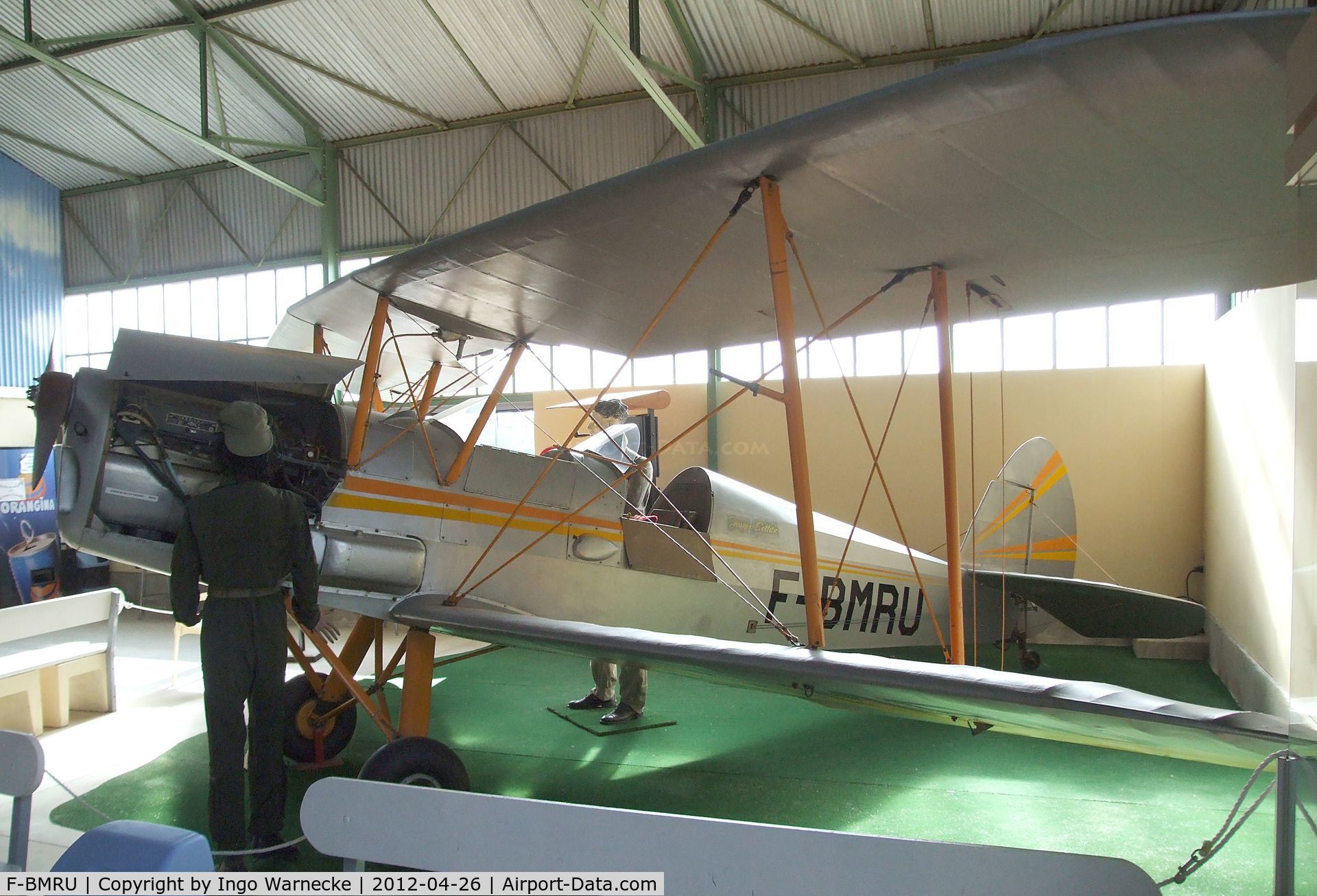 F-BMRU, Stampe-Vertongen SV-4C C/N 643, Stampe-Vertongen SV-4C at the Musée Européen de l'Aviation de Chasse, Montelimar Ancone airfield