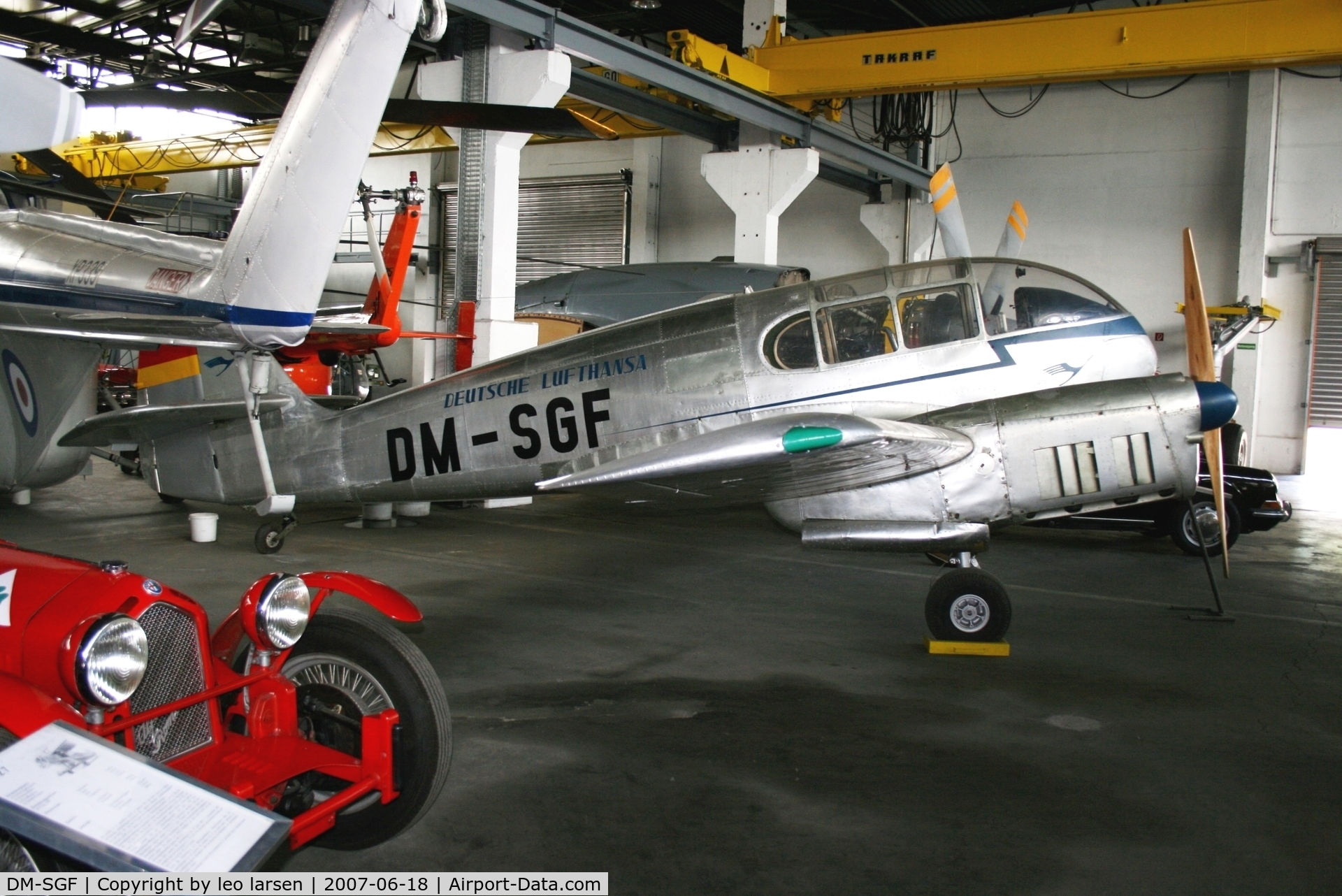 DM-SGF, 1957 Let Aero Ae-45S Super C/N 04-013, Wernigerode Museum 18.6.2007