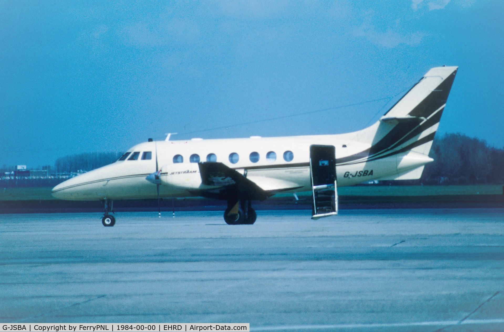 G-JSBA, 1983 British Aerospace BAe-3101 Jetstream 31 C/N 608, BAe 31 demonstrator in RTM