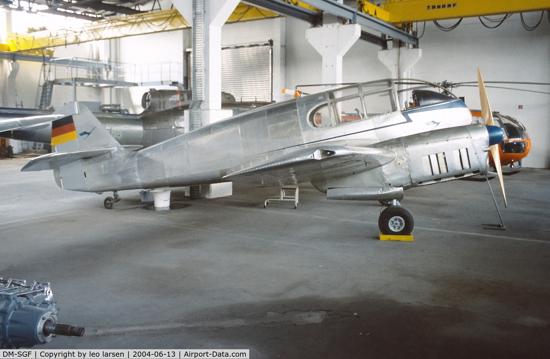 DM-SGF, 1957 Let Aero Ae-45S Super C/N 04-013, Wernigerode Museum 13.6.2004.note no reg.