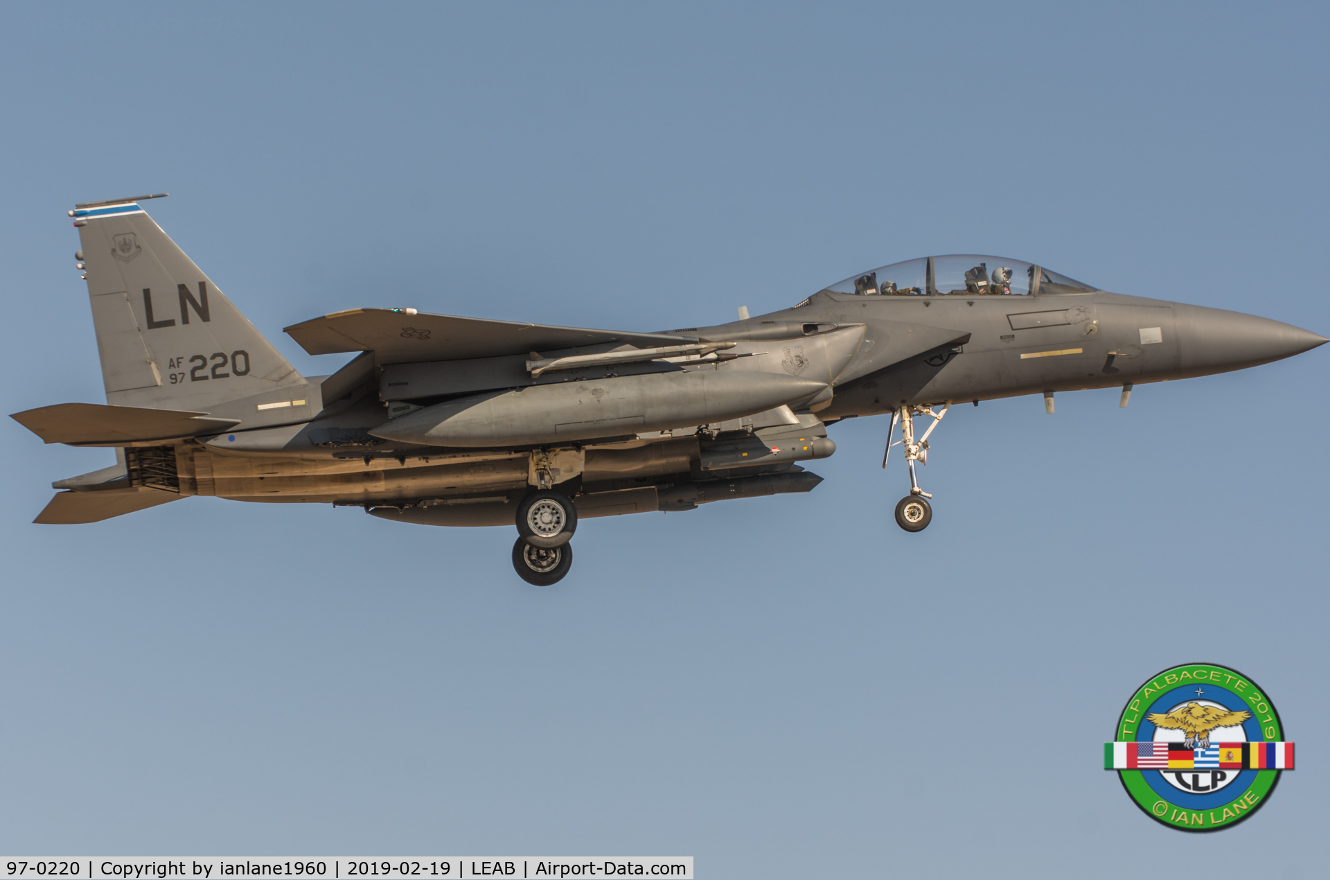 97-0220, 1997 McDonnell Douglas F-15E Strike Eagle C/N 1358/E219, TLP2019