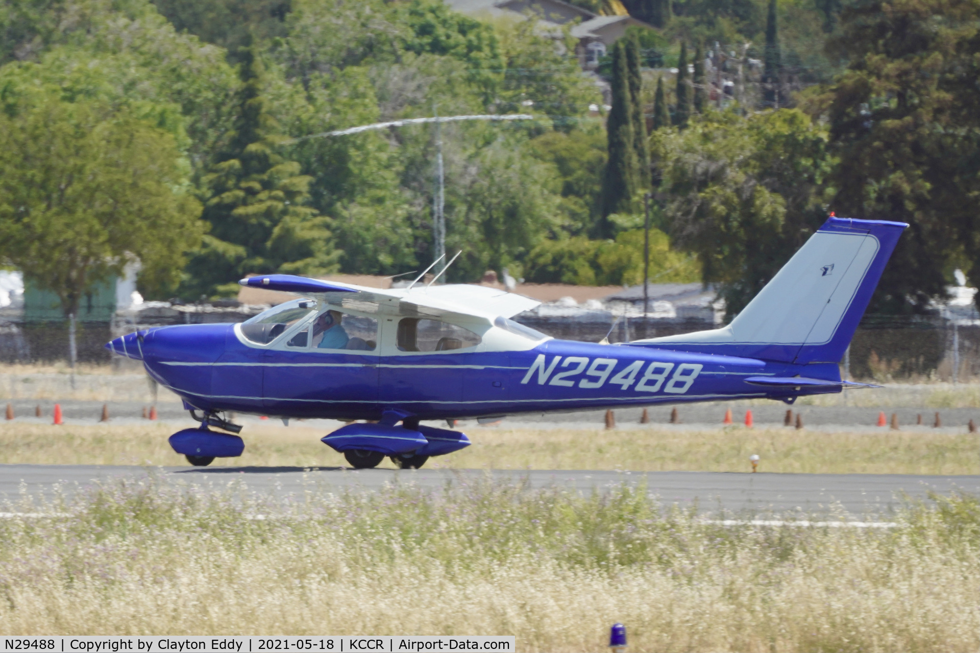 N29488, 1968 Cessna 177 Cardinal C/N 17700921, Buchanan Field Concord California 2021.