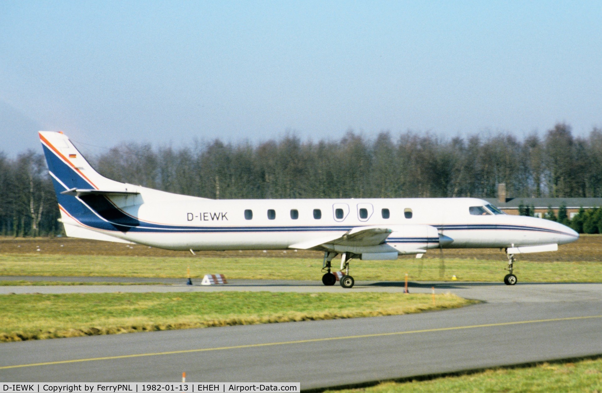 D-IEWK, 1973 Swearingen SA-226AT Merlin IV C/N AT-042, Arrival of RFG Regionalflug SA226AT