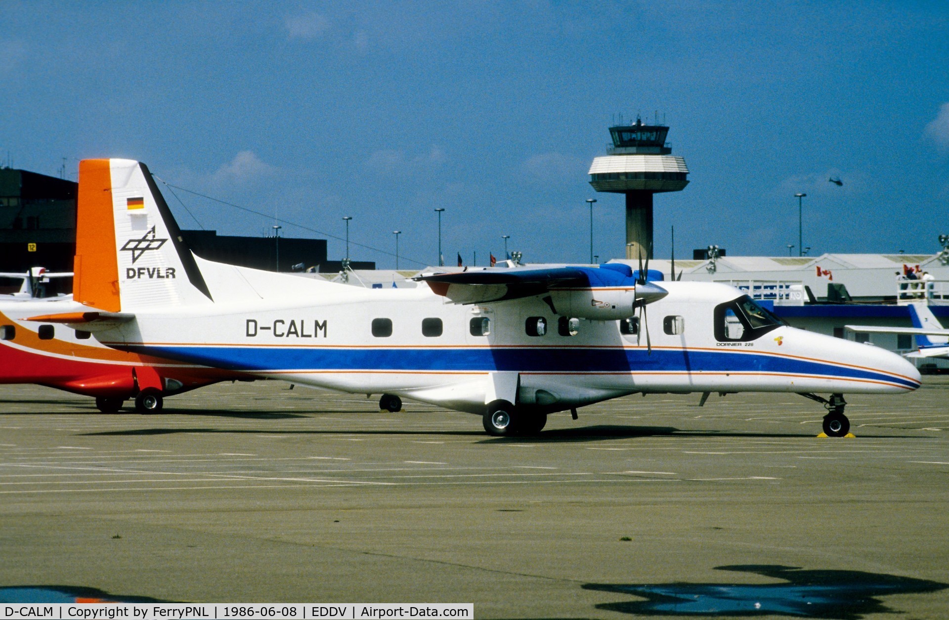 D-CALM, 1985 Dornier 228-101 C/N 7051, DFVLR DO228 at the ILA 86