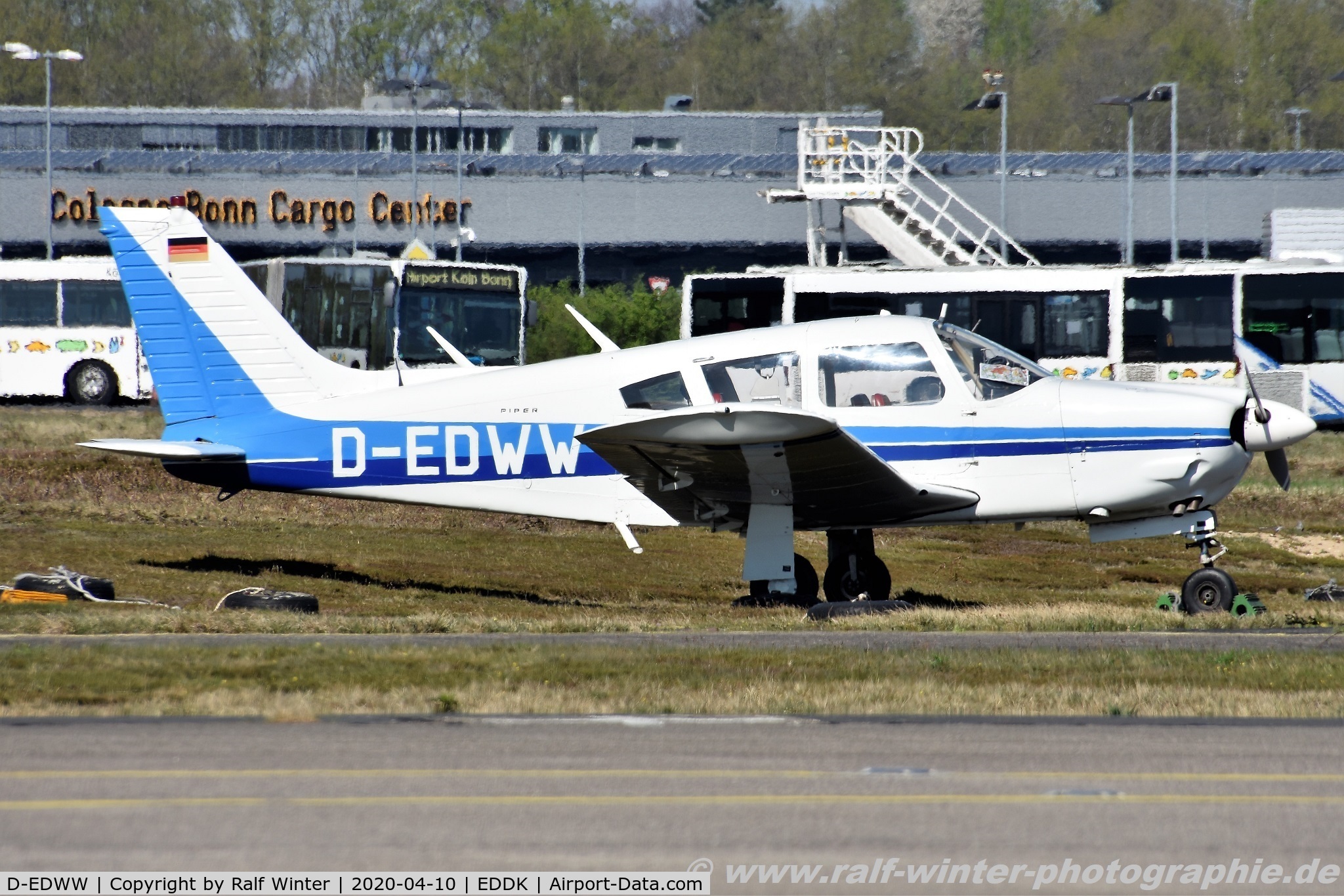 D-EDWW, Piper PA-28R-200 Cherokee Arrow 2 C/N 28R-7335436, Piper PA-28R-200 Cherokee Arrow 2 - Private - 28R-7335436 - D-EDWW - 10.04.2020 - CGN