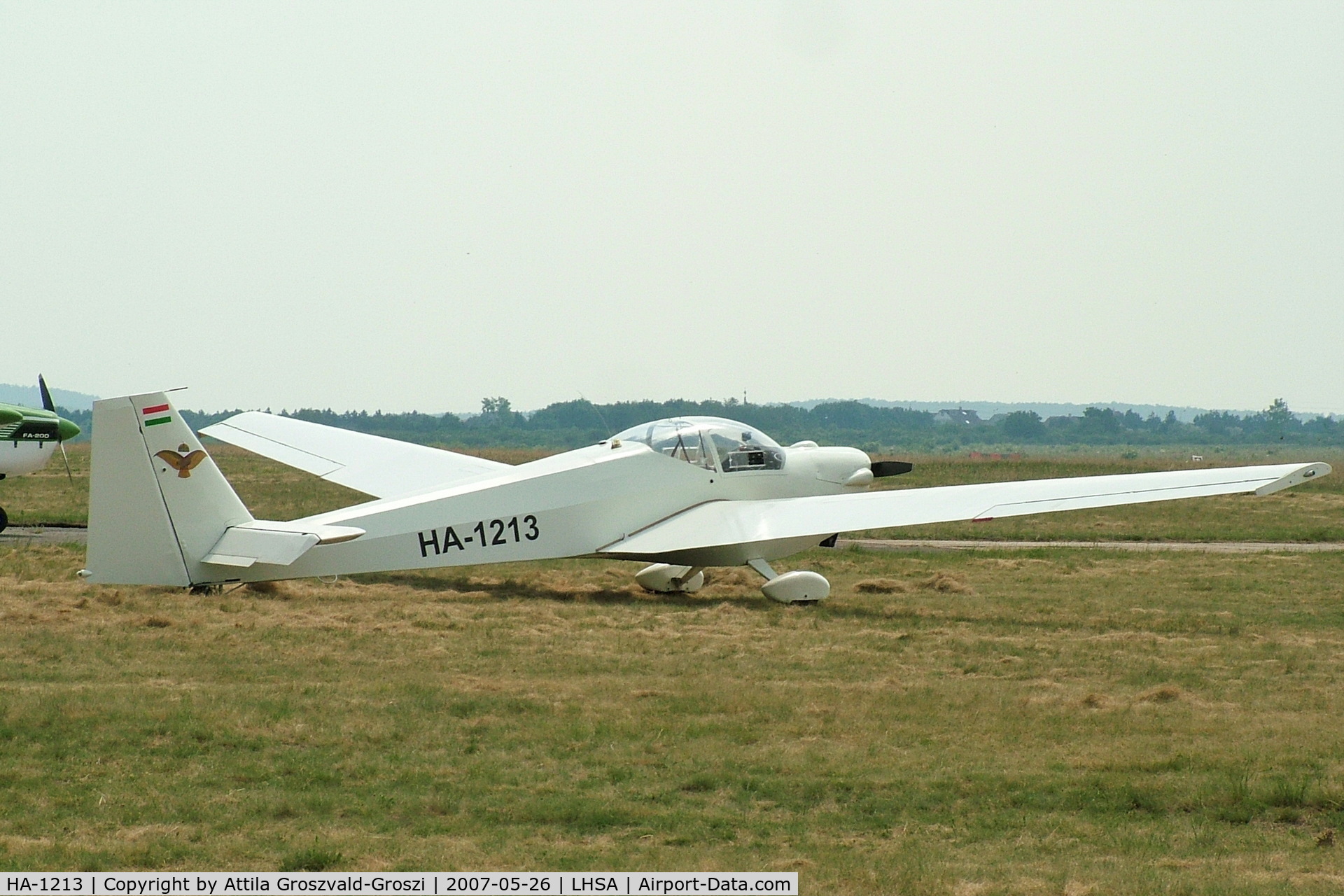 HA-1213, 1985 Scheibe SF-25C Falke C/N 44369, LHSA - Szentkirályszabadja Airport, Hungary