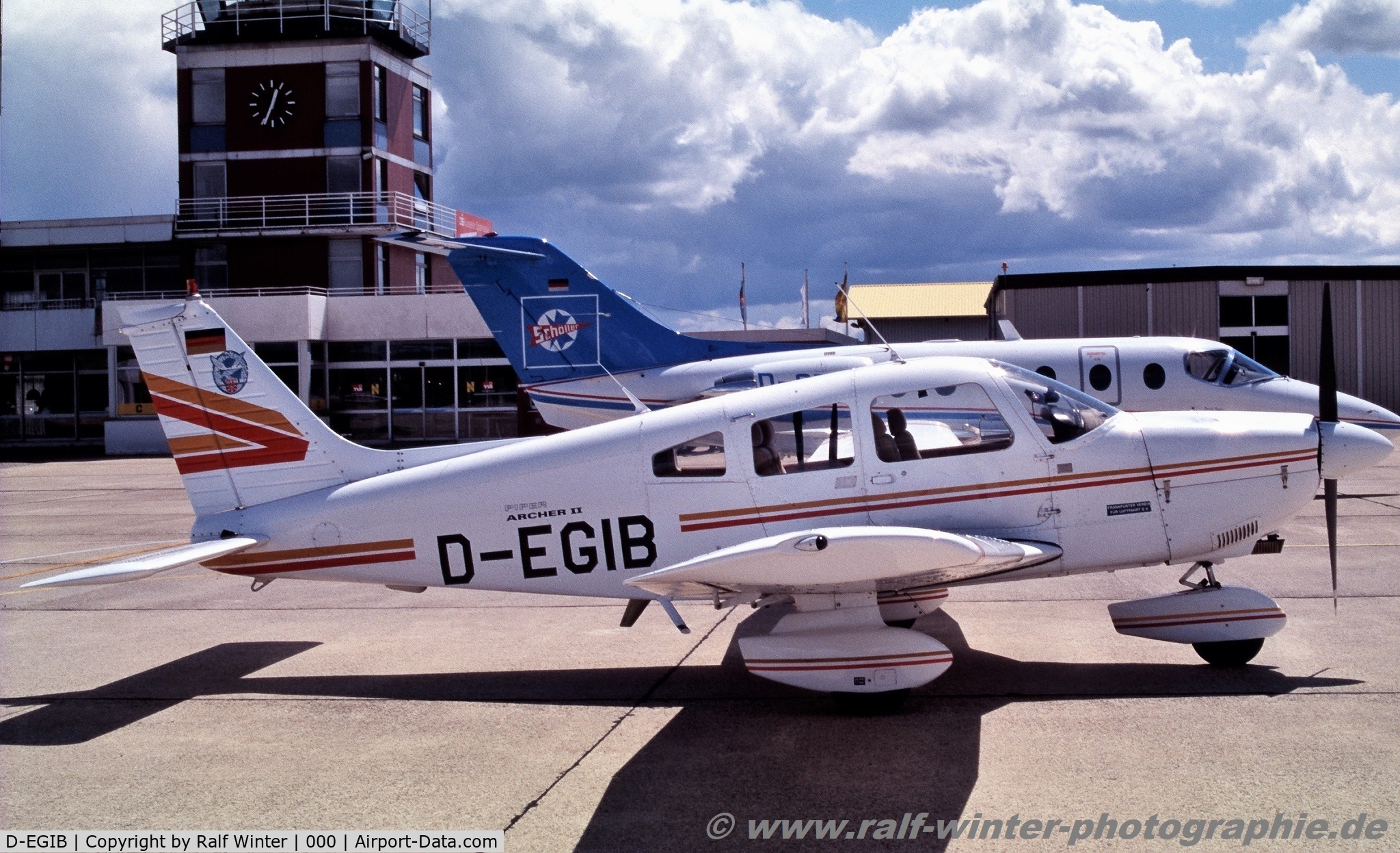 D-EGIB, 1980 Piper PA-28-181 Cherokee Archer II C/N 28-8190017, Piper PA-28-181 Archer II - Frankfurter Verein für Luftfahrt - 28-8190017 - D-EGIB