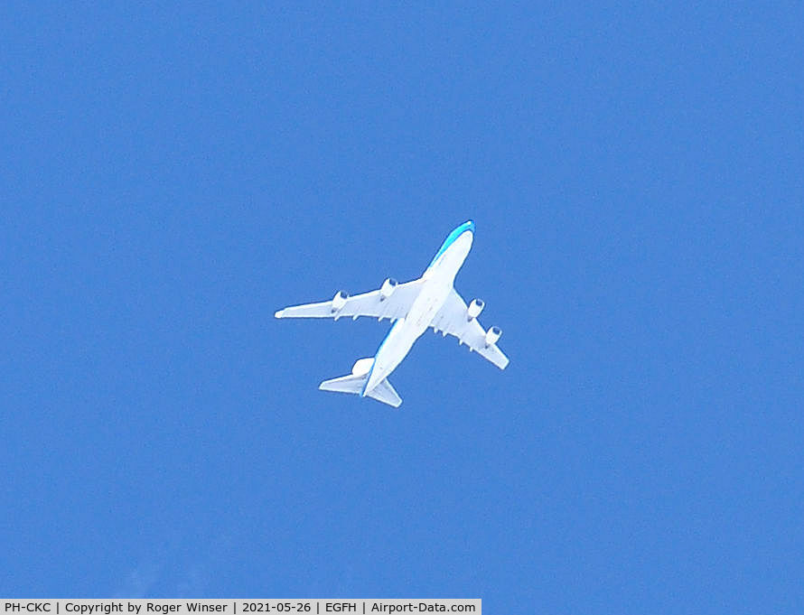 PH-CKC, 2004 Boeing 747-406F/ER/SCD C/N 33696, OTT. KLM Cargo B747 aircraft eastbound at 35000 feet