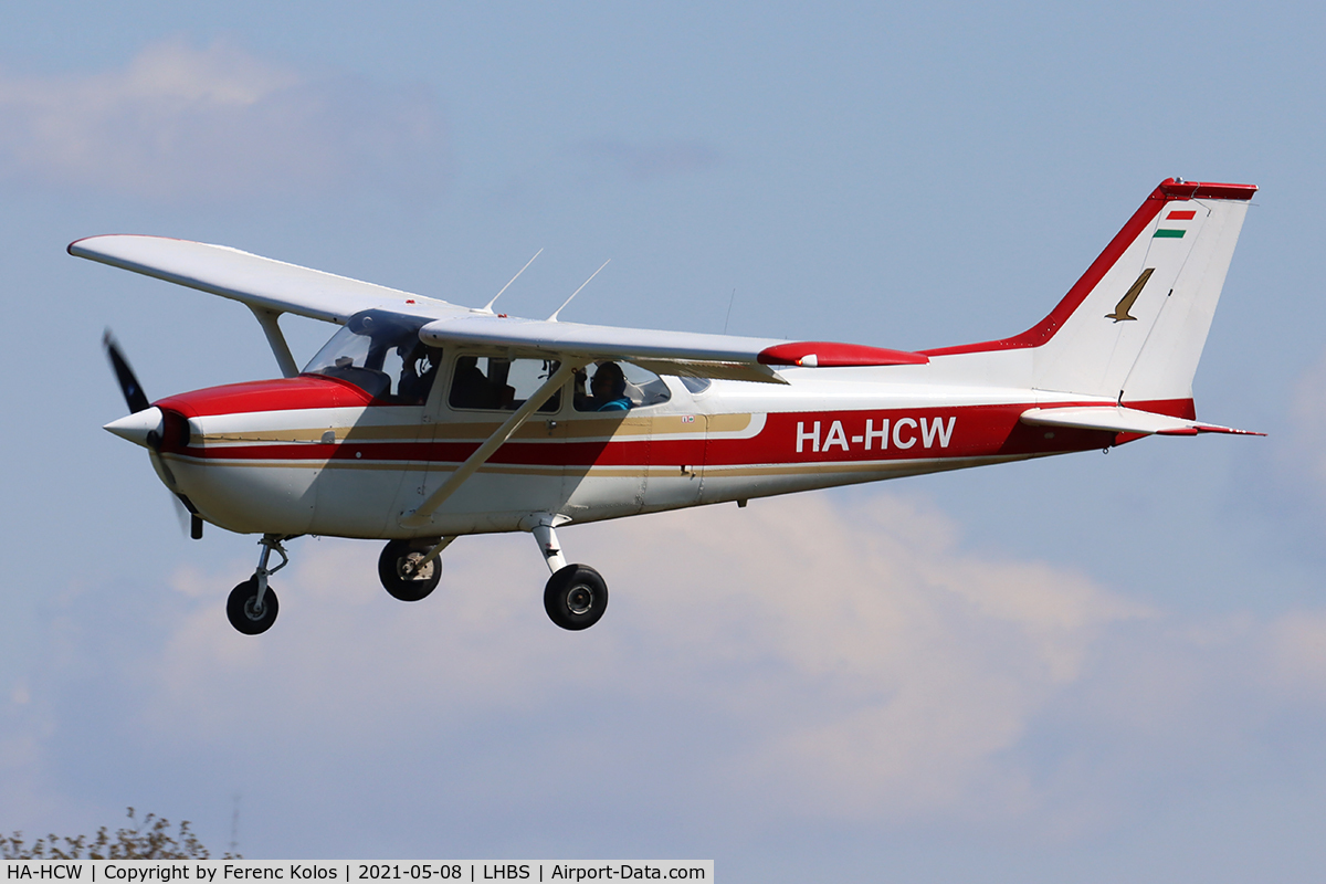HA-HCW, Reims F172M Skyhawk C/N 1011, lhbs
