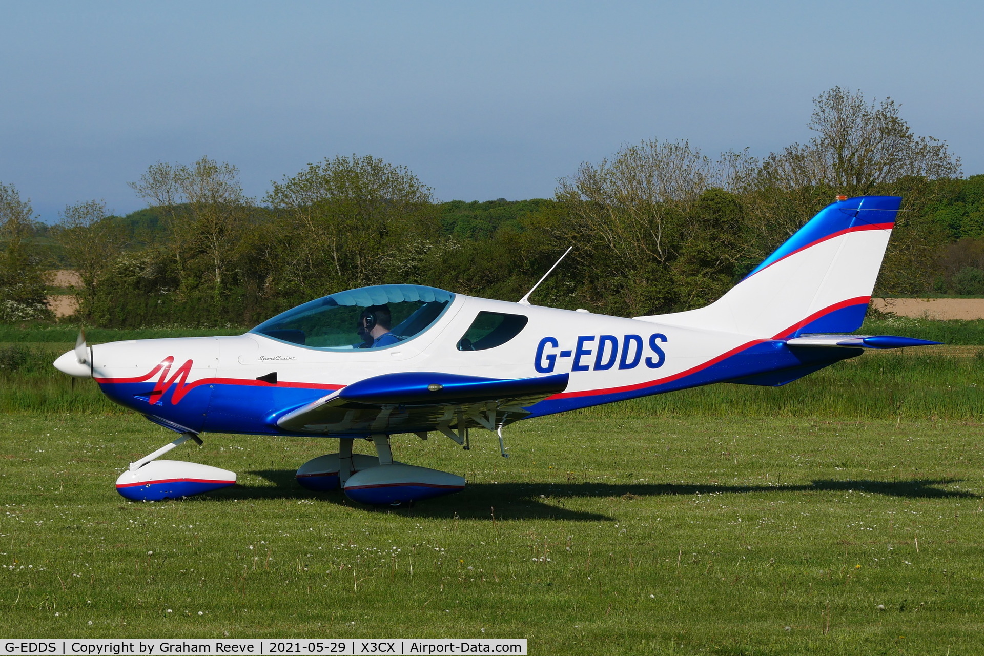 G-EDDS, 2010 CZAW SportCruiser C/N PFA 338-14660, Departing from Northrepps.