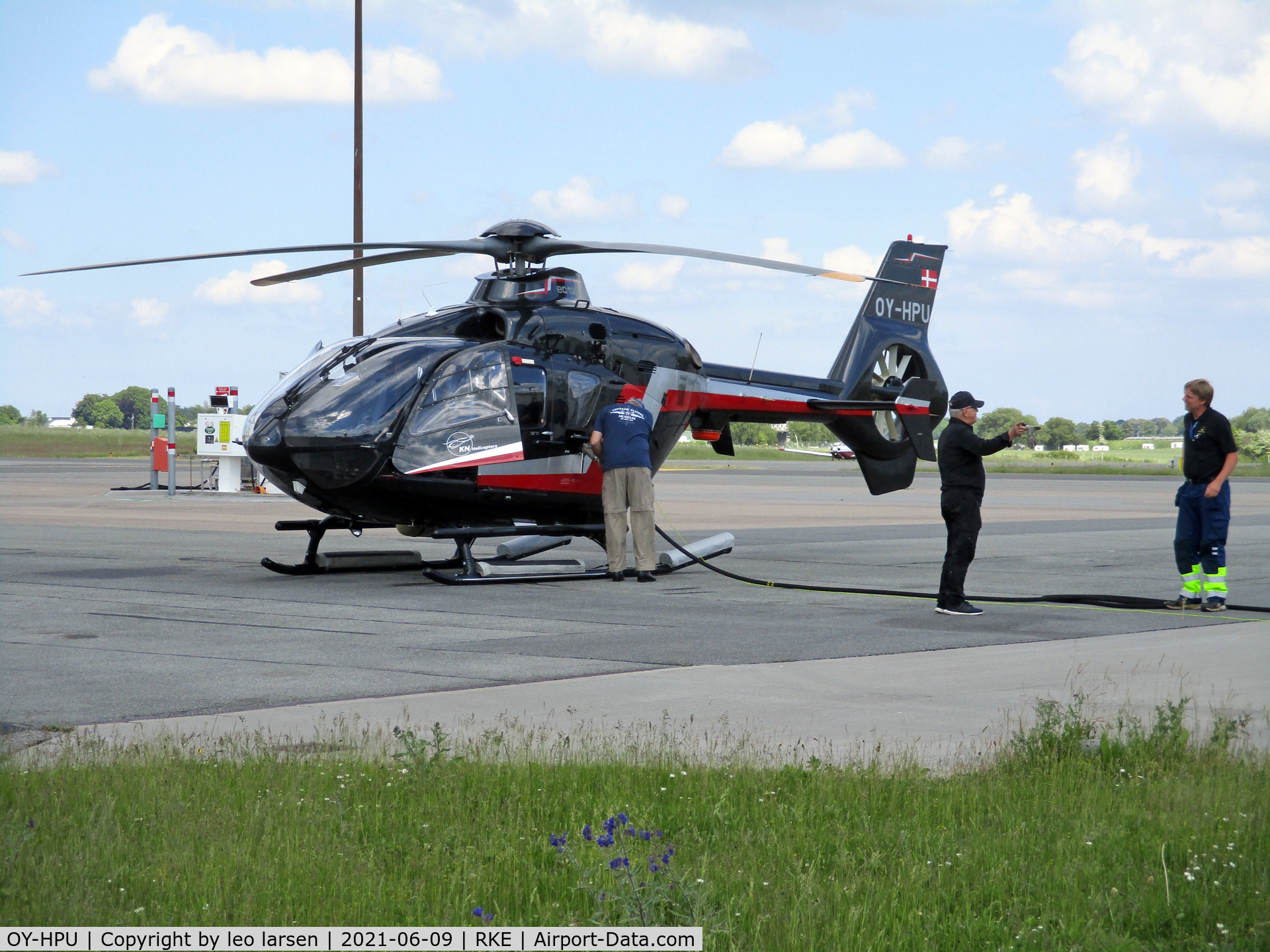OY-HPU, 2003 Eurocopter EC-135T-2+ C/N 0274, Roskilde 9.6.2021