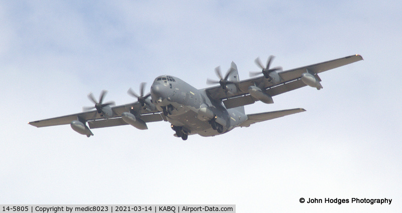 14-5805, Lockheed Martin MC-130J-30 Commando II C/N 382-5805, MC130J Commando II from the 9th SOS out of Cannon AFB, NM coming in from Joint Base Andrews