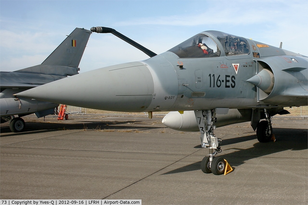 73, Dassault Mirage 2000-5F C/N 311, Dassault Mirage 2000C, Static Display, Lann Bihoué Naval Air Base (LFRH - LRT) OPEN DAY 2012