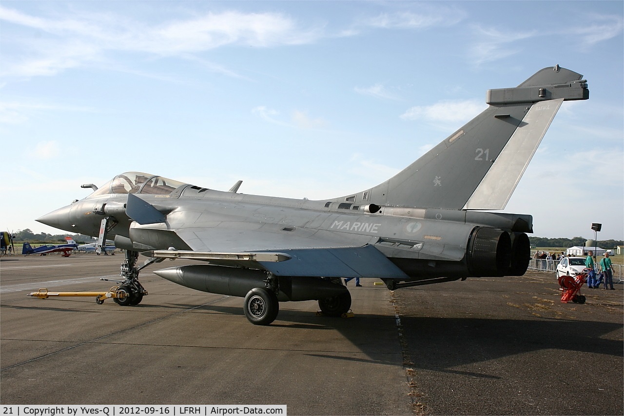 21, Dassault Rafale M C/N 21, Dassault Rafale M, Static display, Lann Bihoue Naval Air Base (LFRH-LRT) Open day 2012