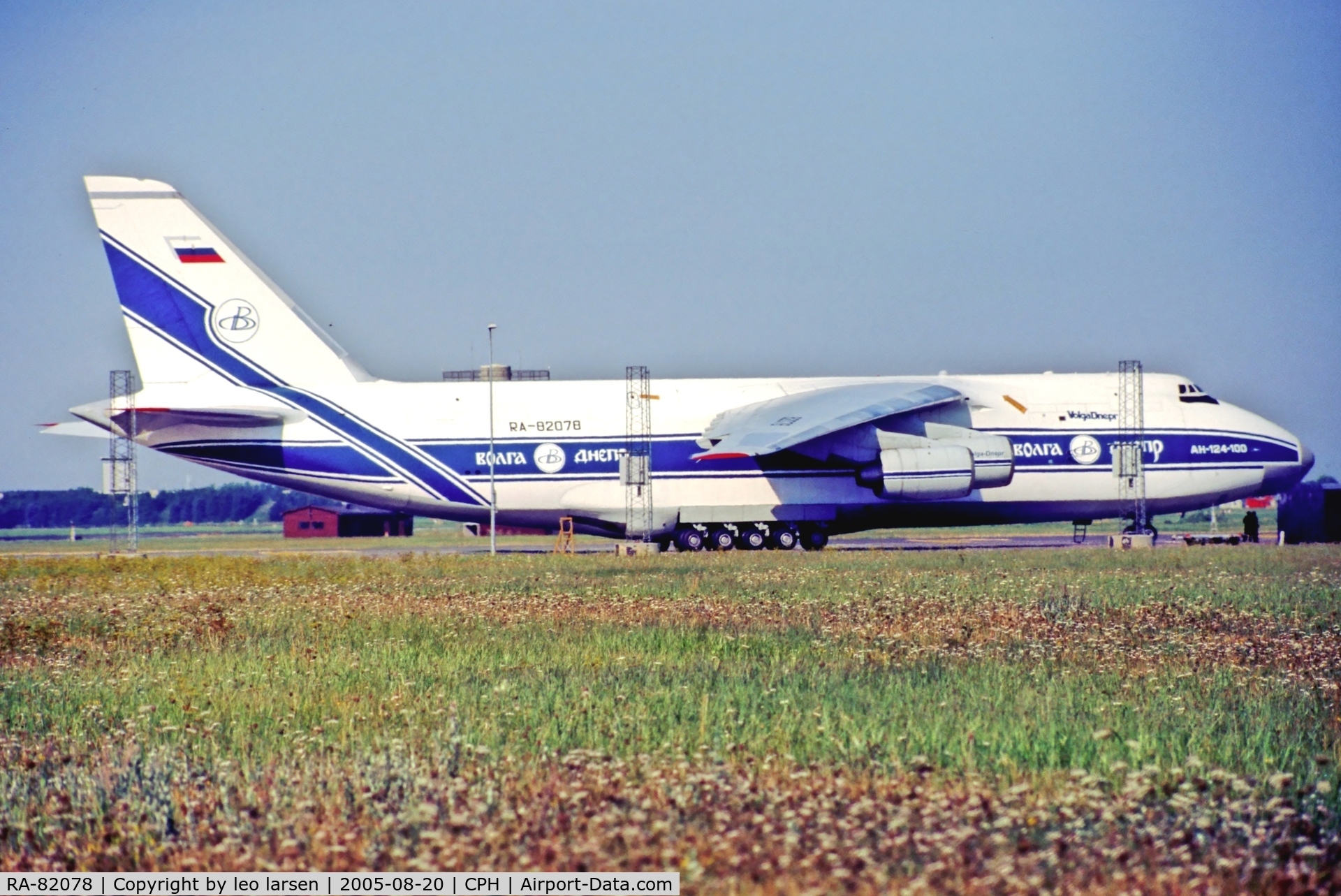 RA-82078, 1996 Antonov An-124-100 Ruslan C/N 9773054559153, Copenhagen 20.8.2005
