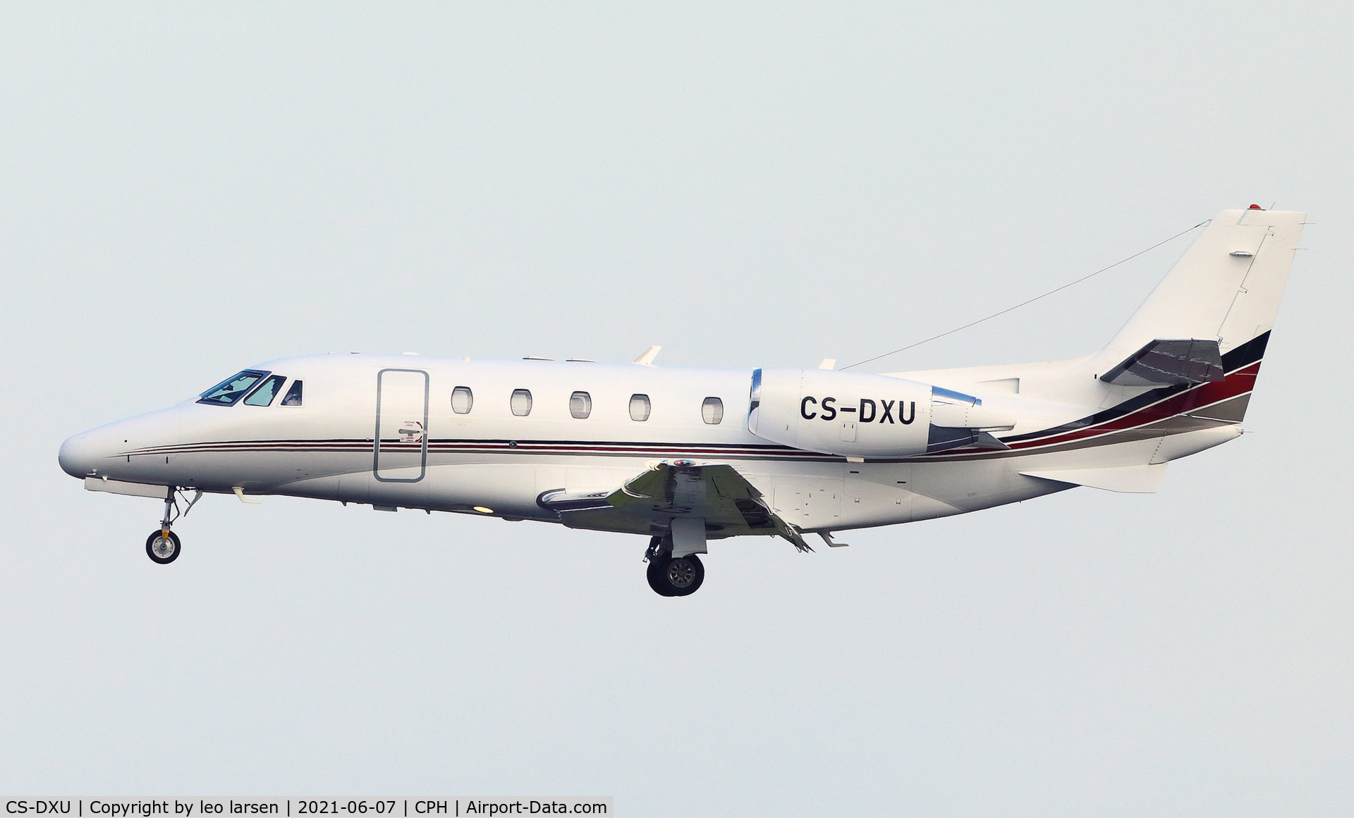 CS-DXU, 2008 Cessna 560 Citation Excel C/N 560-5775, Copenhagen 7.6.2021