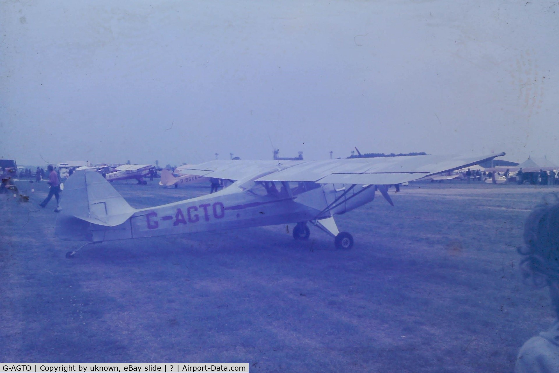 G-AGTO, 1945 Auster J-1 Autocrat C/N 1822, eBay slide