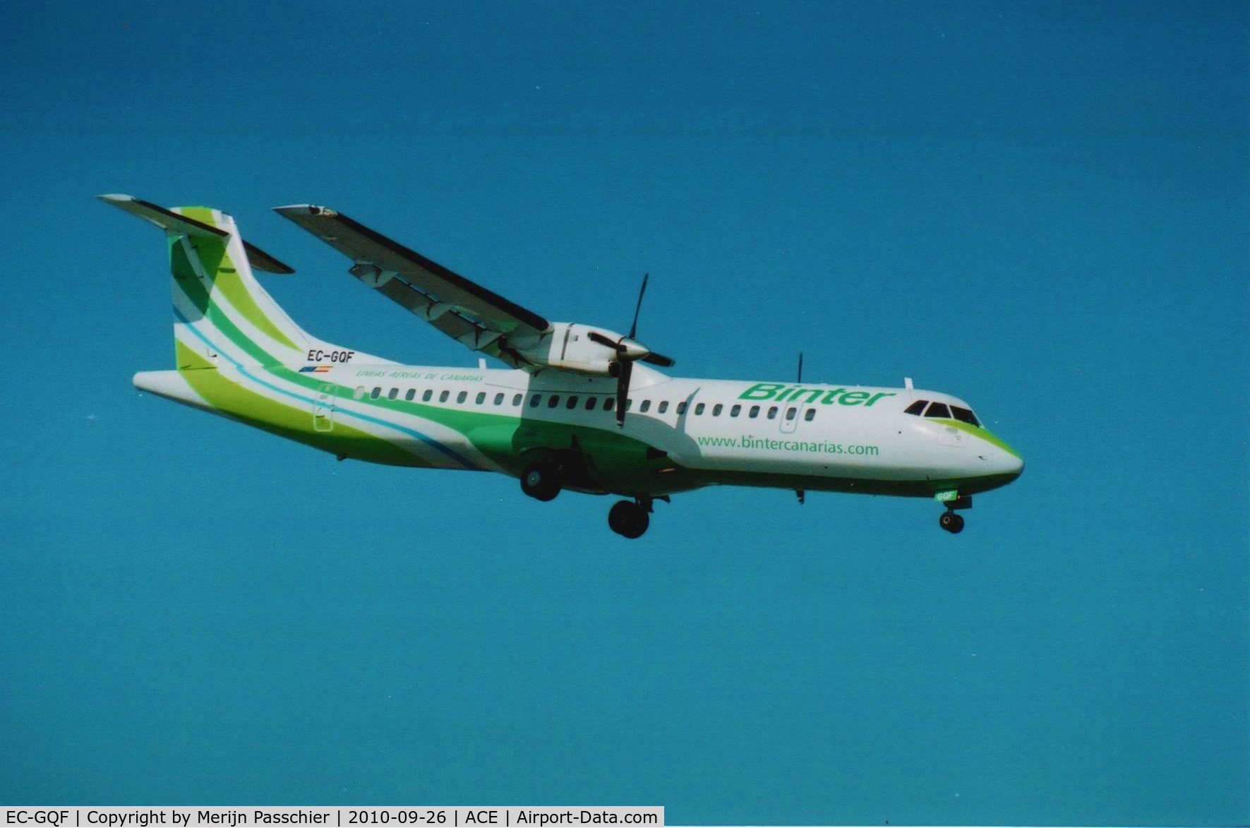 EC-GQF, 1996 ATR 72-202 C/N 489, bought photo