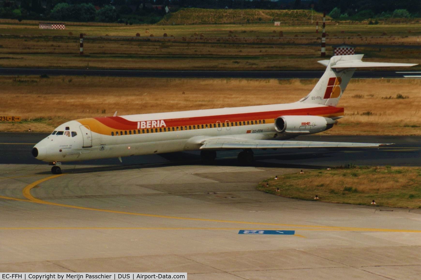 EC-FFH, 1991 McDonnell Douglas MD-87 (DC-9-87) C/N 53211, bought photo