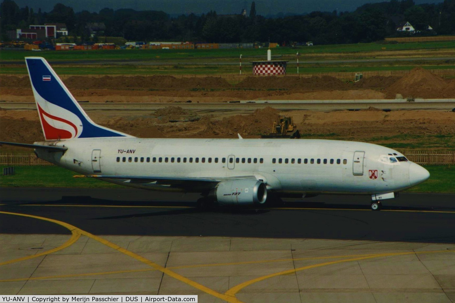 YU-ANV, 1988 Boeing 737-3H9 C/N 24140, bought photo