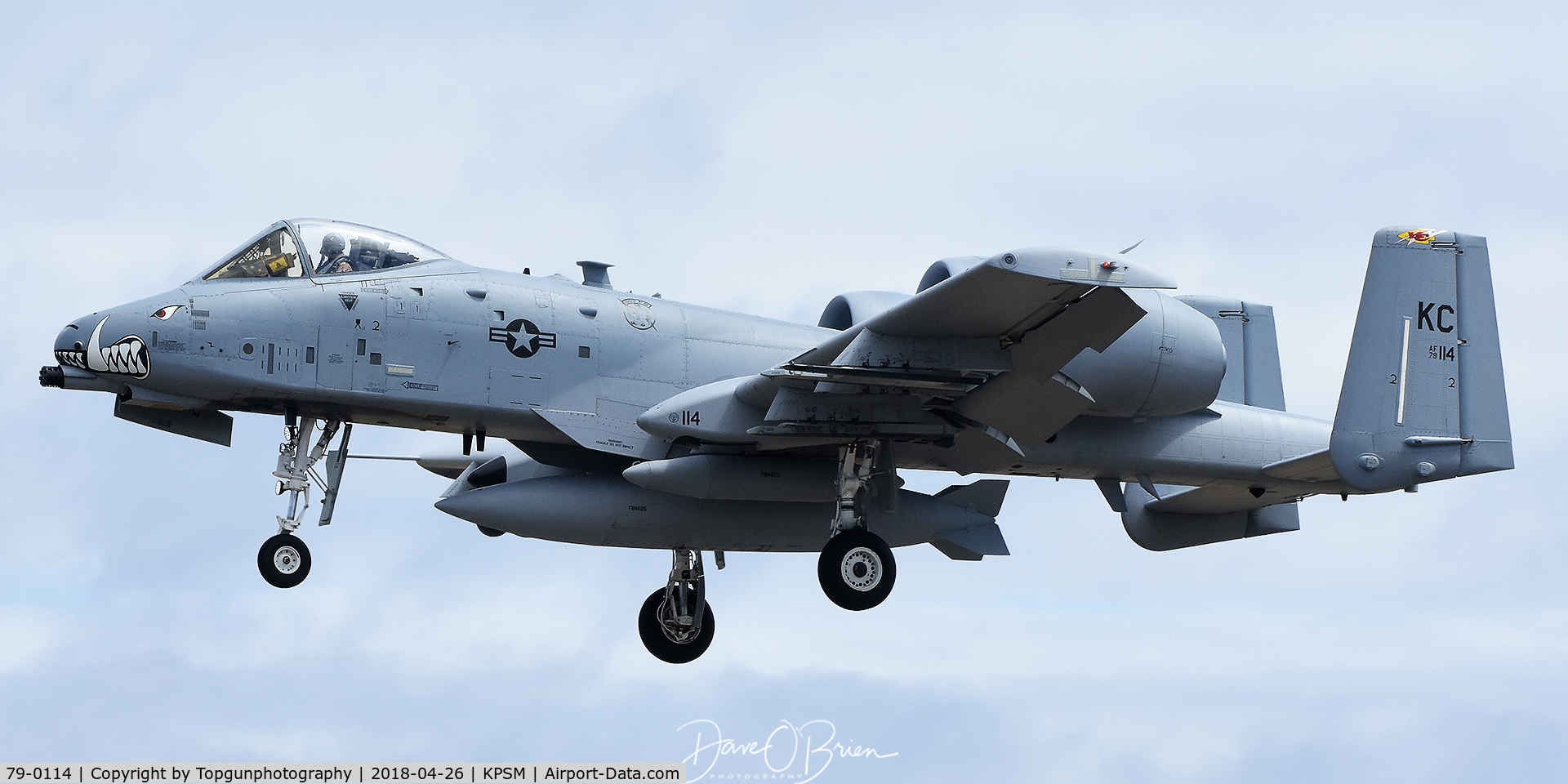 79-0114, 1979 Fairchild Republic A-10C Thunderbolt II C/N A10-0378, TABOR72