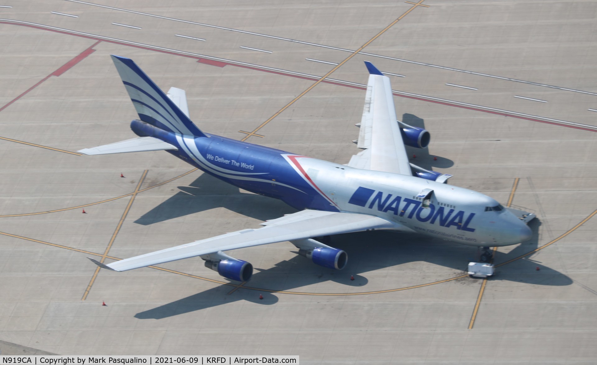 N919CA, 1991 Boeing 747-428M(BCF) C/N 25302, Boeing 747-428M(BCF)