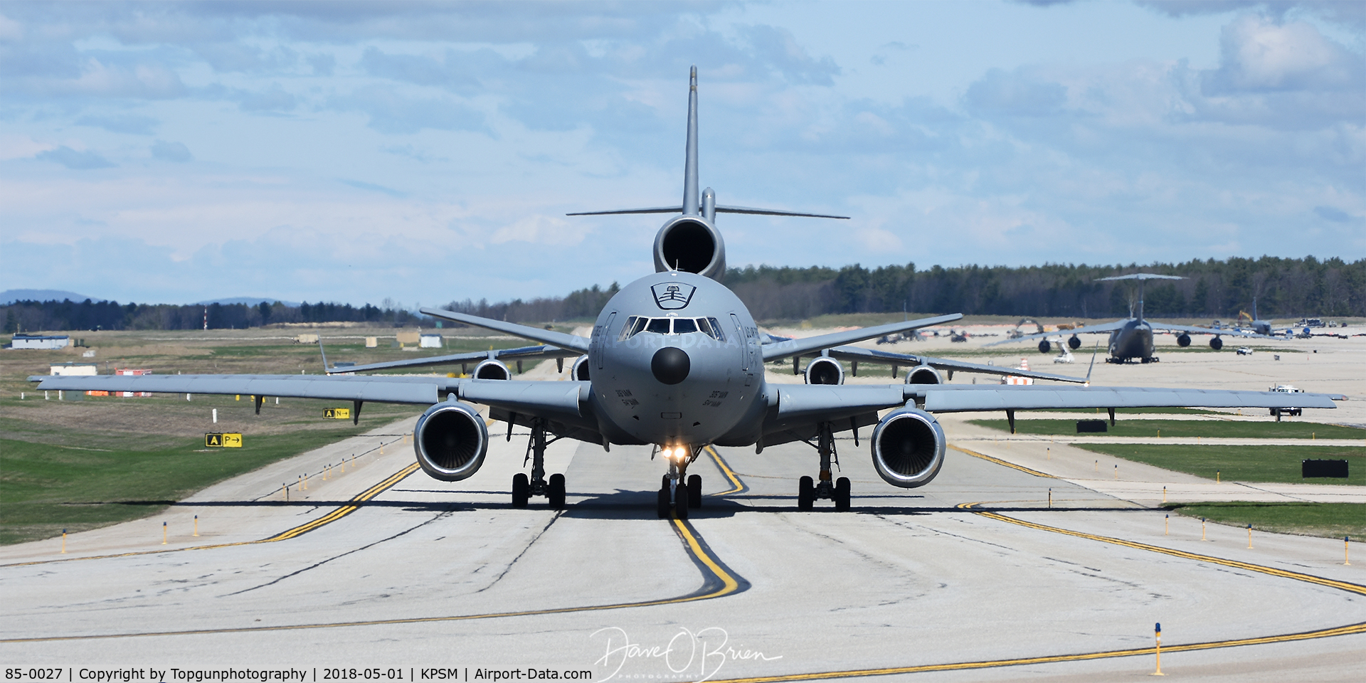 85-0027, 1985 McDonnell Douglas KC-10A Extender C/N 48232, BLUE51 bringing the A-10s home