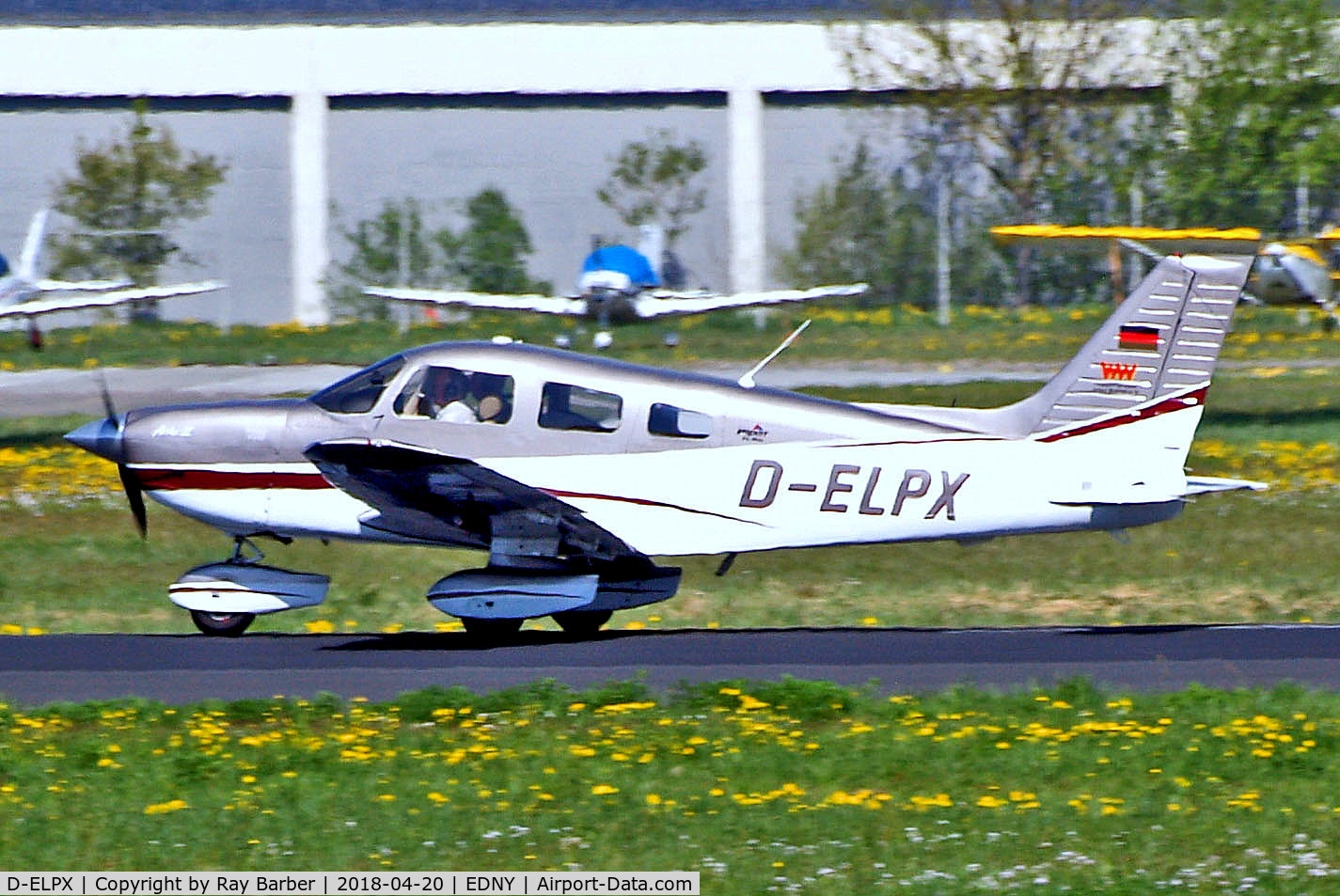 D-ELPX, 2009 Piper PA-28-181 Cherokee Archer III C/N 2843675, D-ELPX   Piper PA-28-181 Archer III [2843675] Friedrichshafen~D 20/04/2018