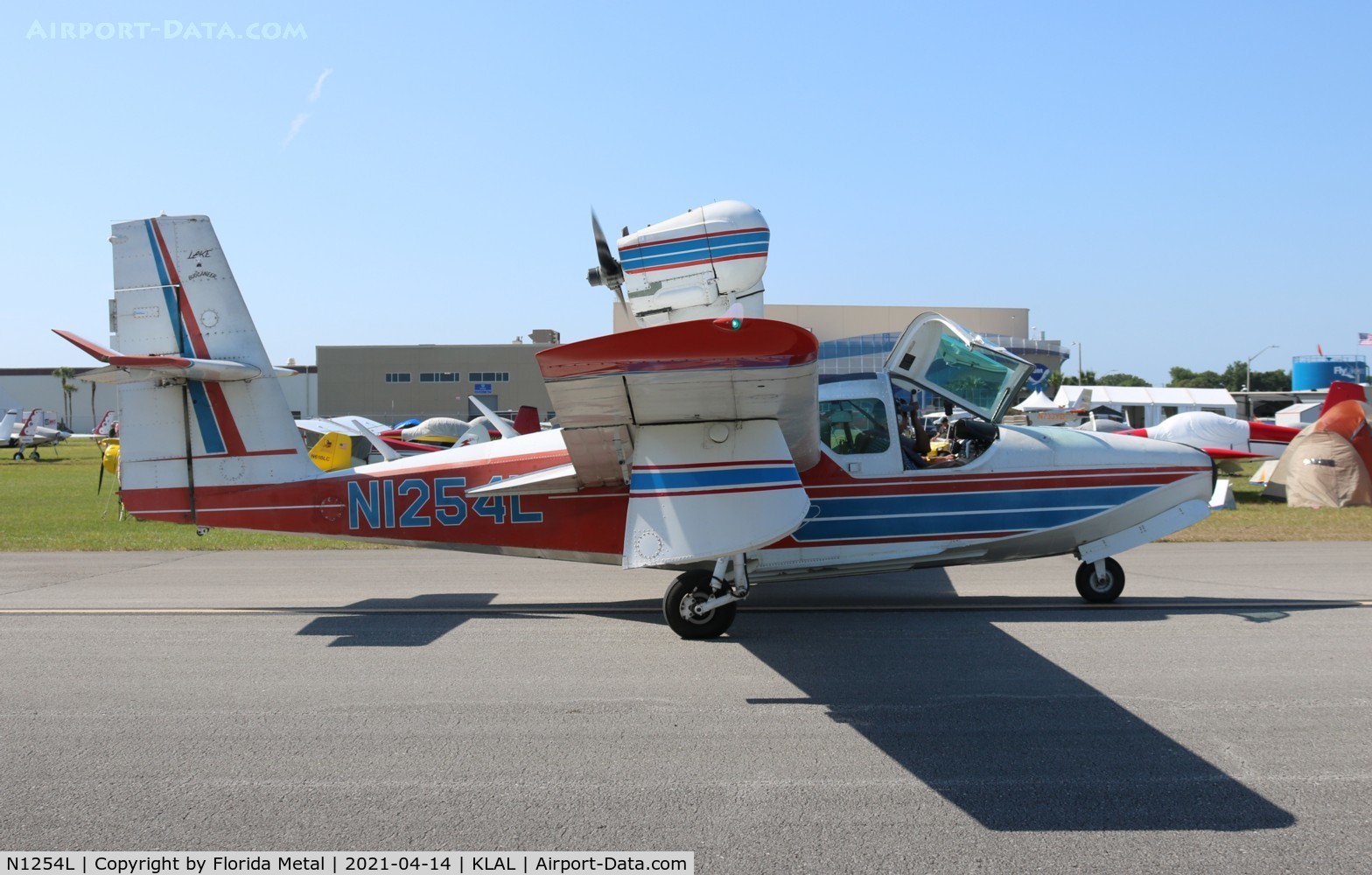 N1254L, 1976 Consolidated Aeronautics Inc. Lake LA-4-200 C/N 752, Sun N Fun 2021