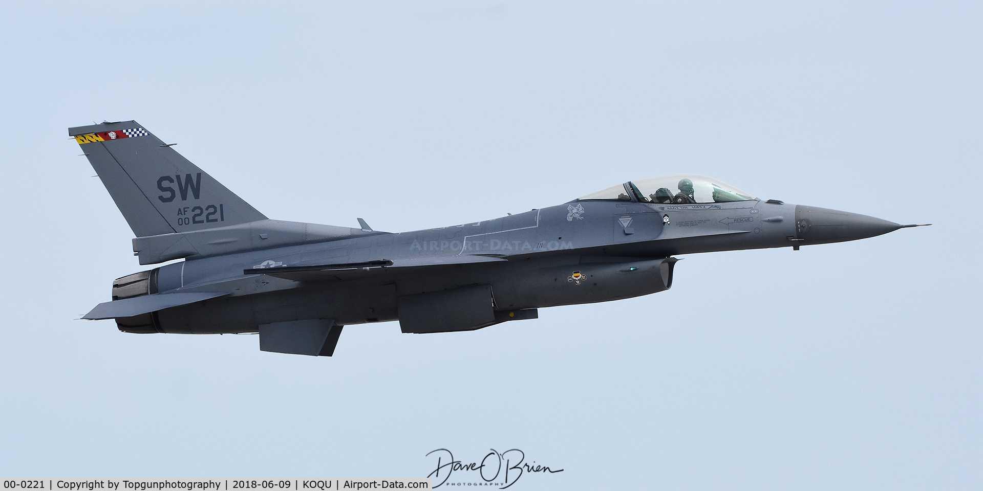 00-0221, Lockheed Martin F-16CM Fighting Falcon C/N CC-183, F-16 Demo