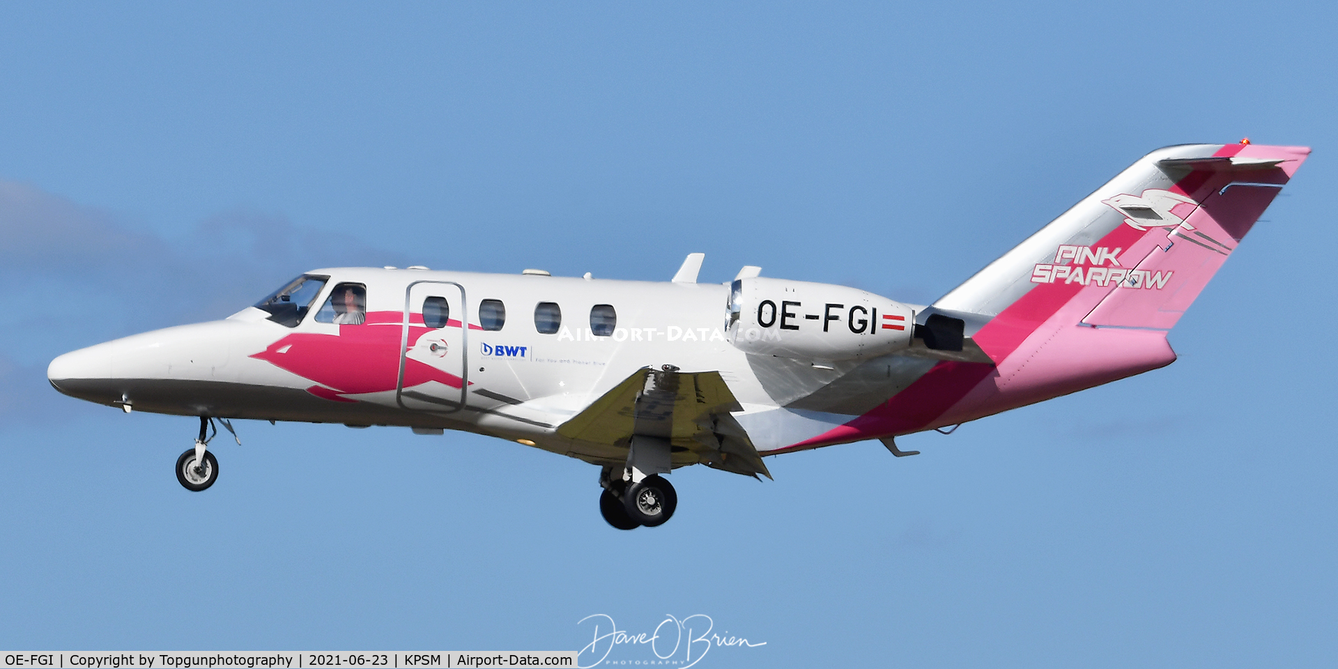 OE-FGI, 1998 Cessna 525 CitationJet C/N 525-0254, Quick stop into PSM