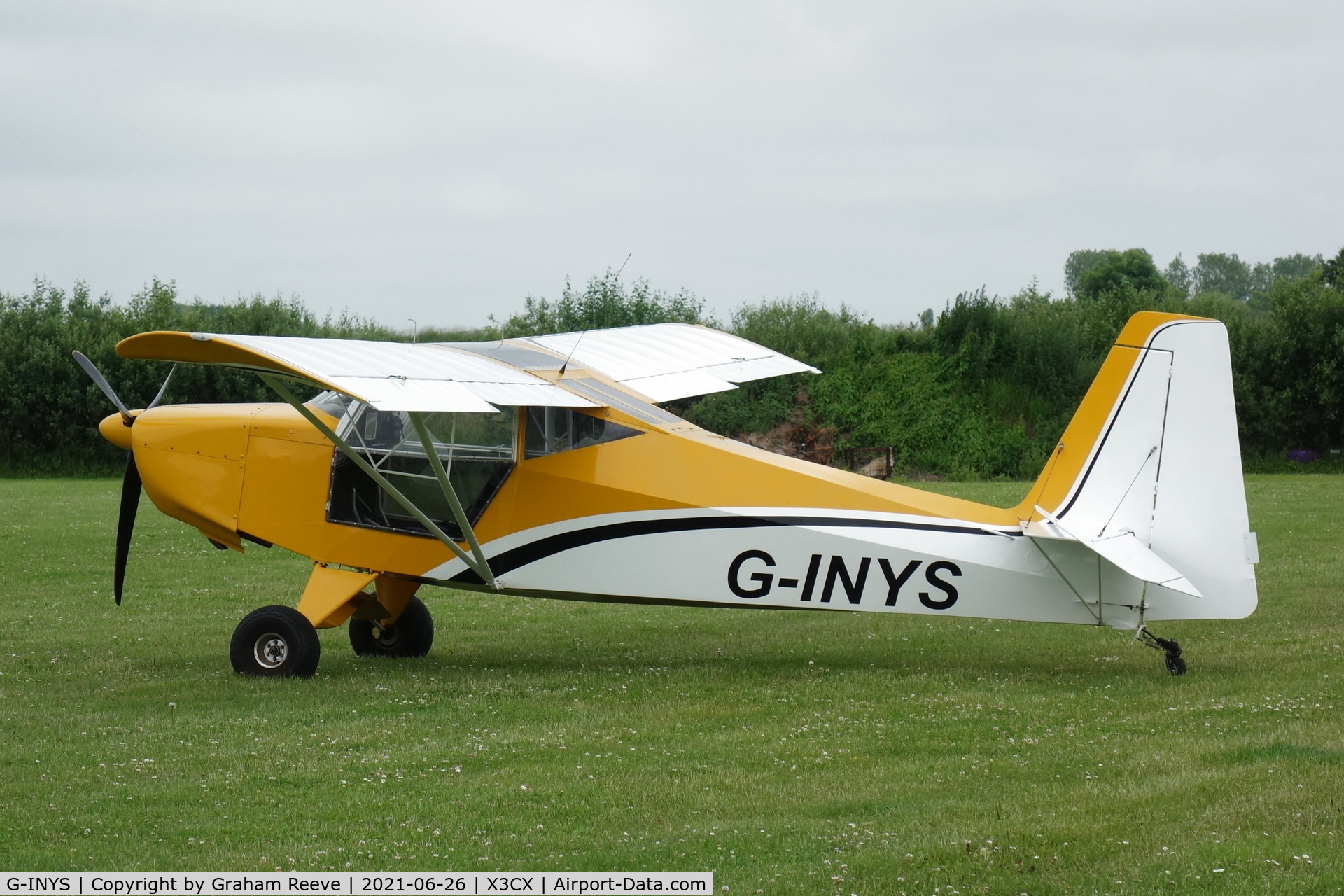 G-INYS, 2018 TLAC Sherwood Scout C/N LAA 345-15538, Parked at Northrepps.