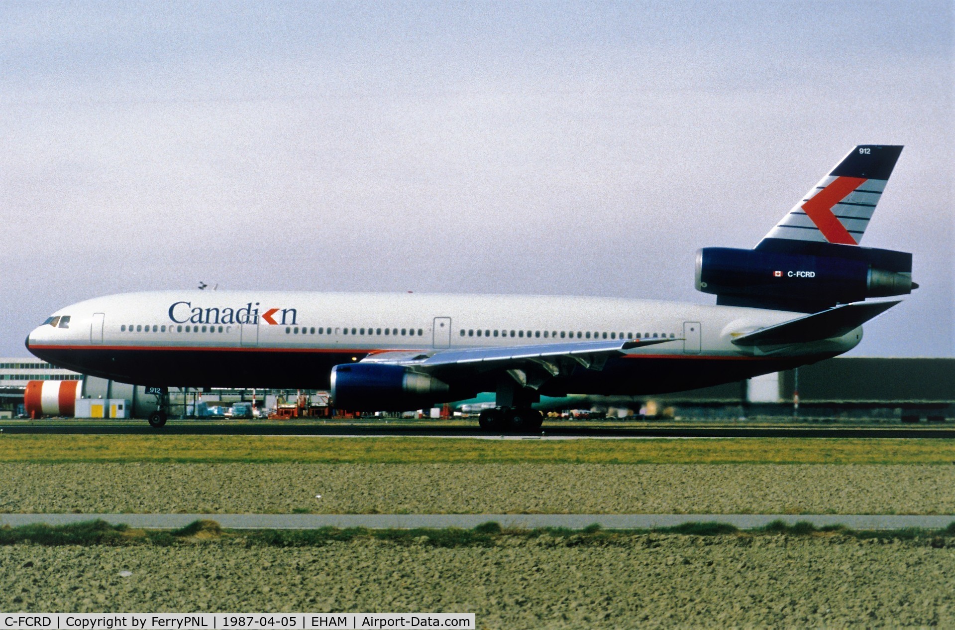 C-FCRD, 1976 McDonnell Douglas DC-10-30 C/N 47889, Canadian DC-10-30