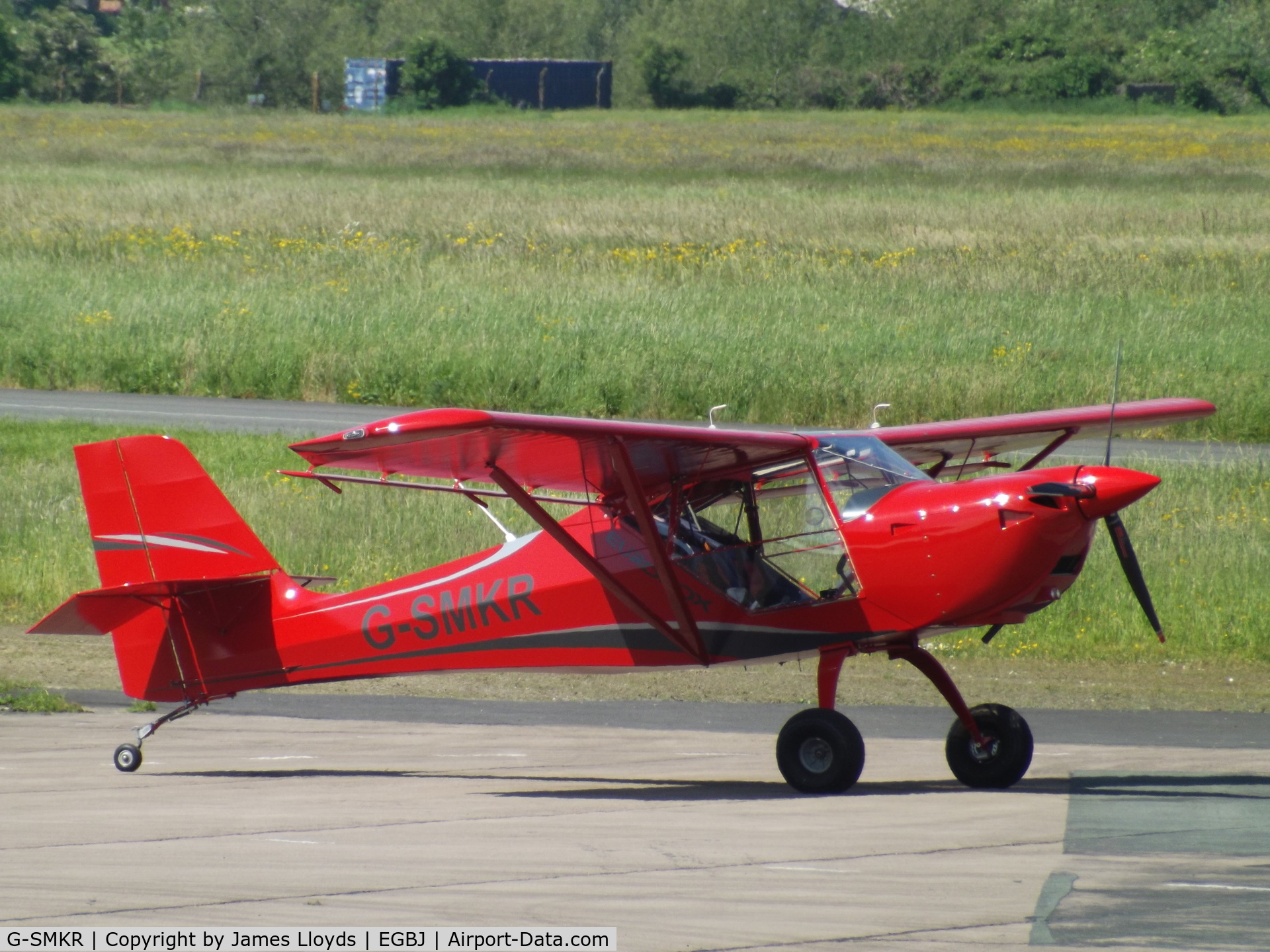 G-SMKR, 2018 Aeropro Eurofox C/N LAA 376-15504, At Gloucestershire Airport.