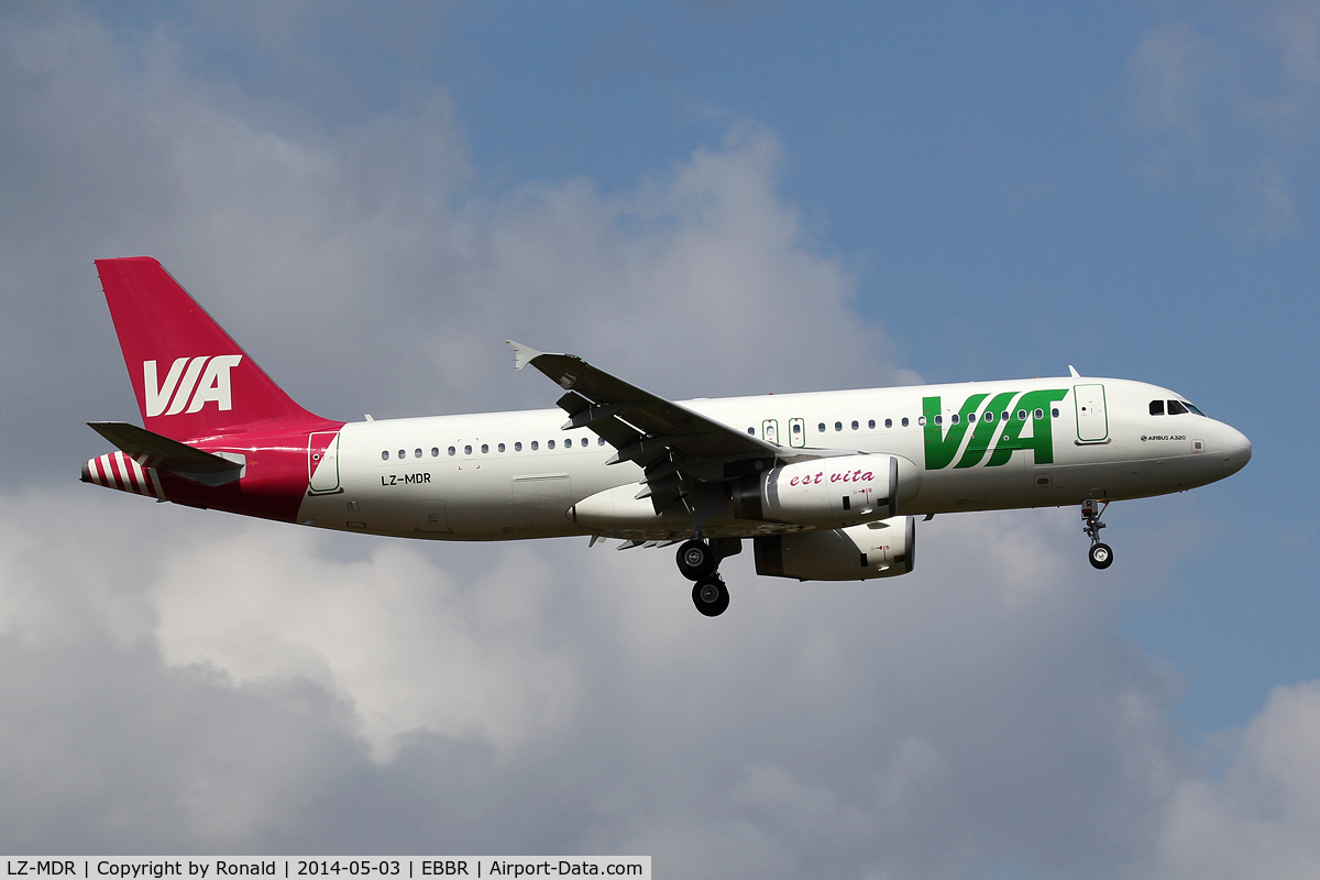 LZ-MDR, 2012 Airbus A320-232 C/N 5158, at bru