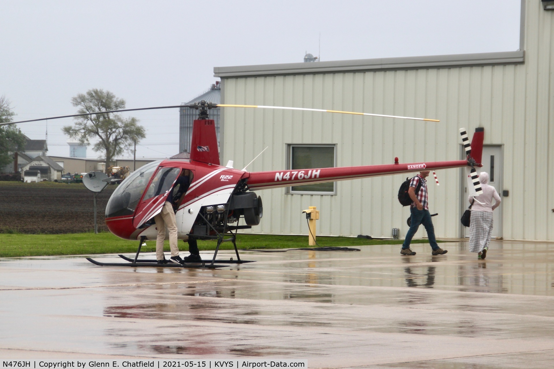 N476JH, 1991 Robinson R22 Beta C/N 1932, At the TBM reunion