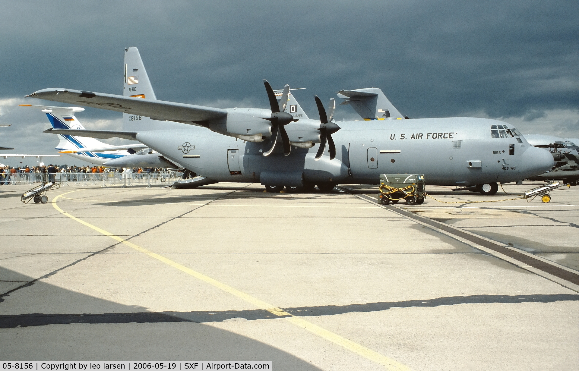 05-8156, 2005 Lockheed Martin C-130J-30 Super Hercules C/N 382-5571, Berlin ILA 19.5.2006