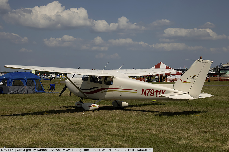 N7911X, 1961 Cessna 172B C/N 17248411, Cessna 172B Skyhawk  C/N 17248411, N7911X
