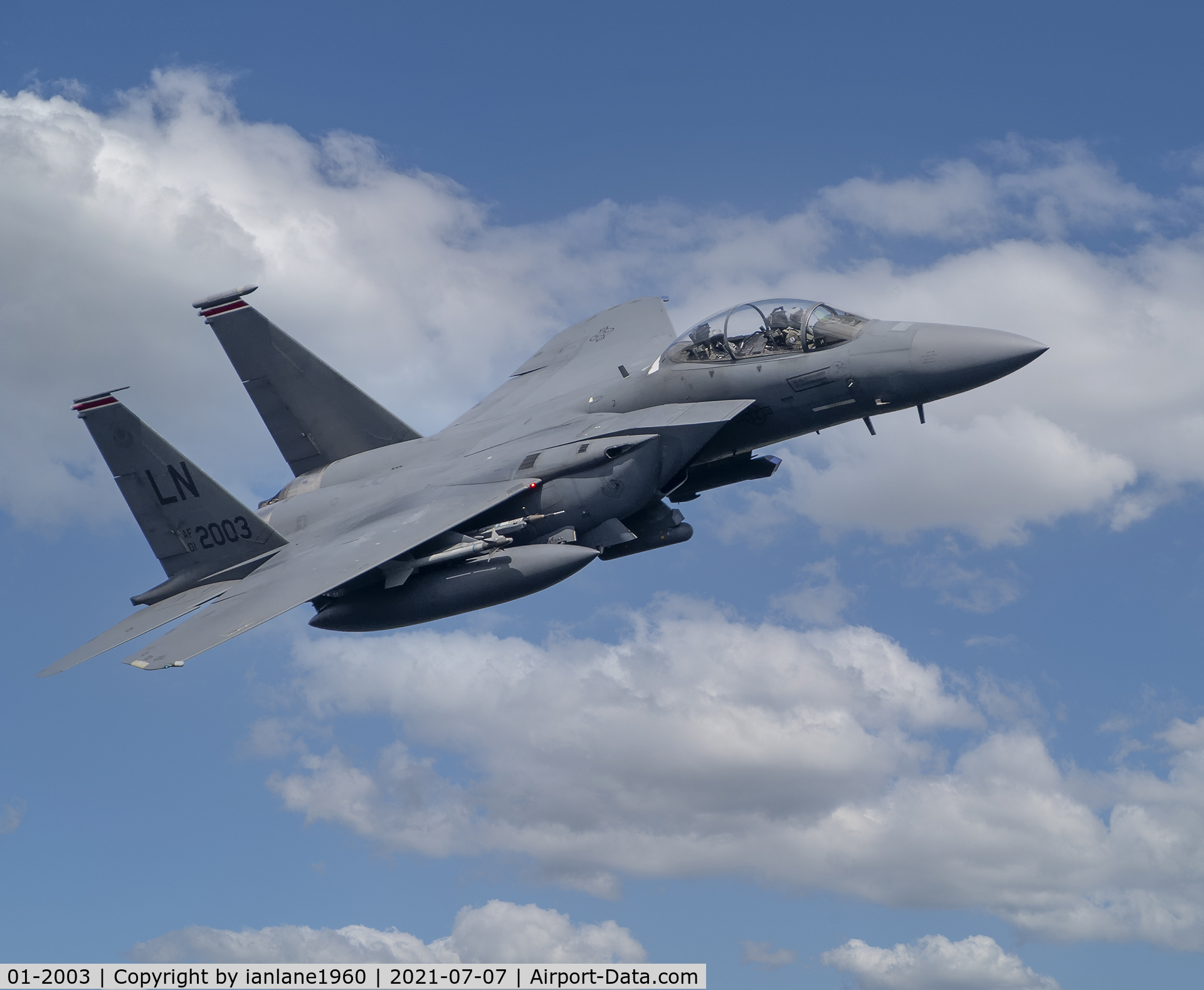01-2003, 2001 McDonnell Douglas F-15E Strike Eagle C/N 1374/E235, Ullswater LFA17