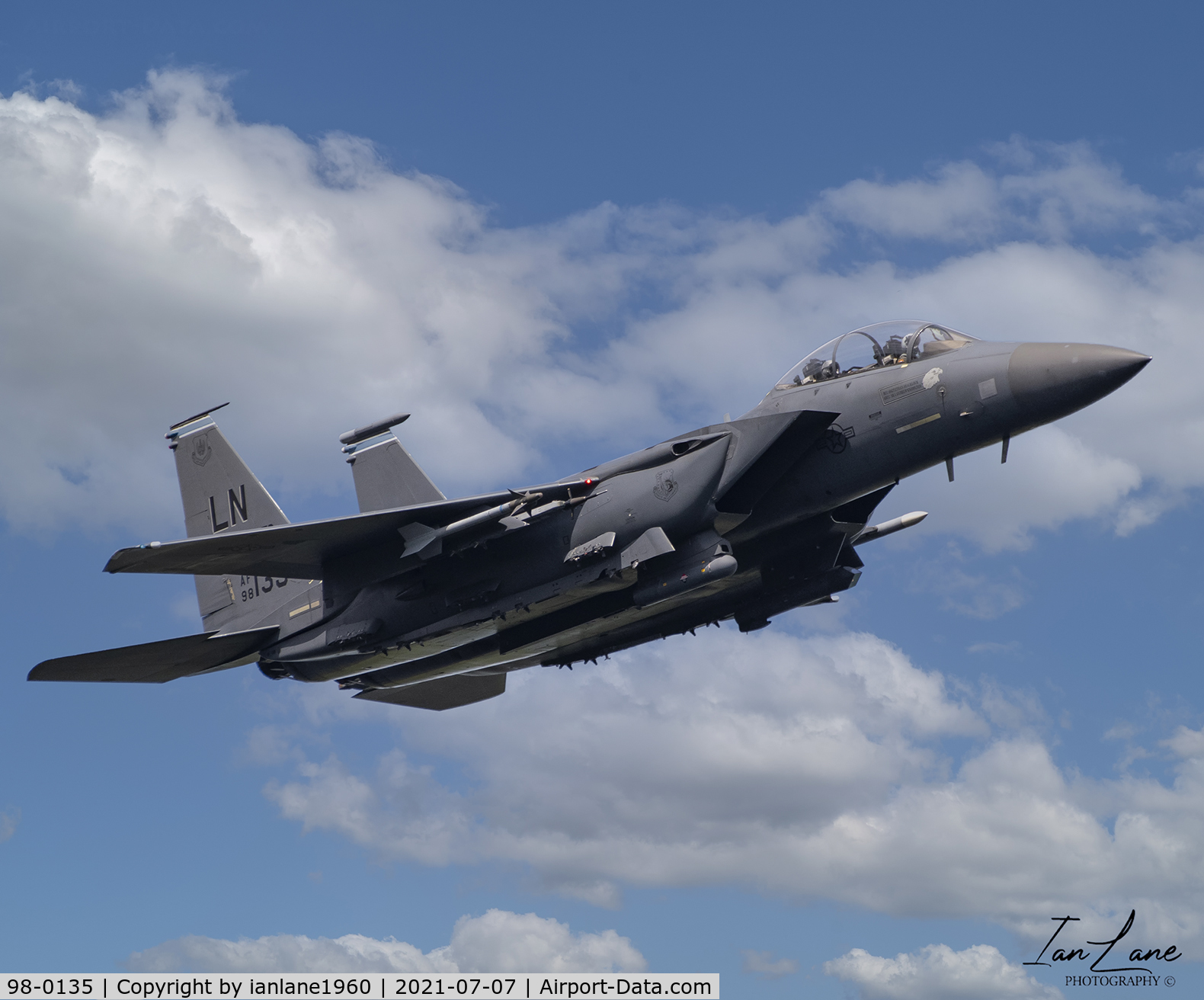 98-0135, 1998 McDonnell Douglas F-15E Strike Eagle C/N 1365/E226, LFA17 - Ullswater