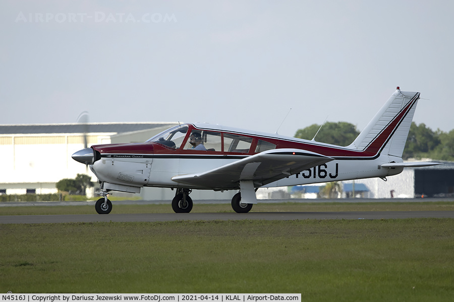 N4516J, 1968 Piper PA-28R-180 Cherokee Arrow C/N 28R-30373, Piper PA-28R-180 Cherokee Arrow  C/N 28R-30373, N4516J